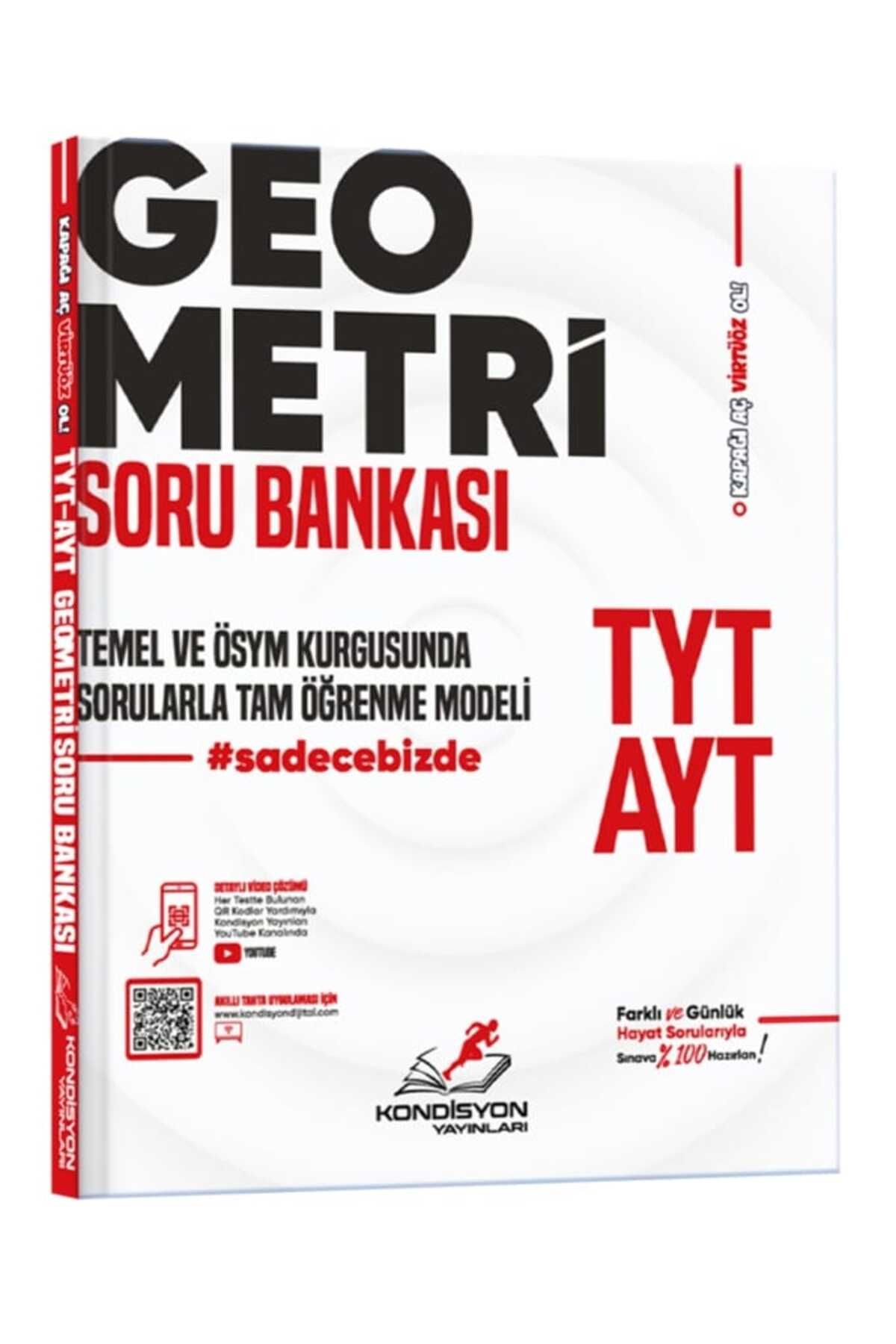 Kondisyon Yayınları TYT AYT Geometri Soru Bankası Virtüöz Serisi 2025