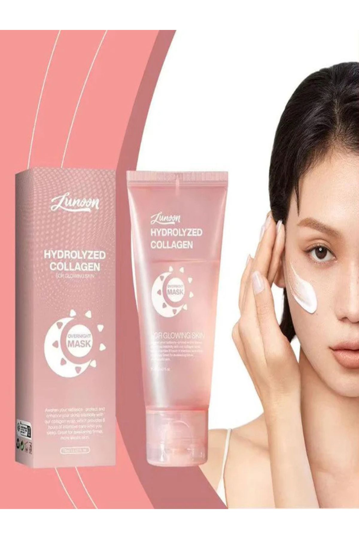 night care Paqiman Sıkılaştırıcı & Kırışıklık Karşıtı Hidrolize Kolajen Gece Maskesi 75ml