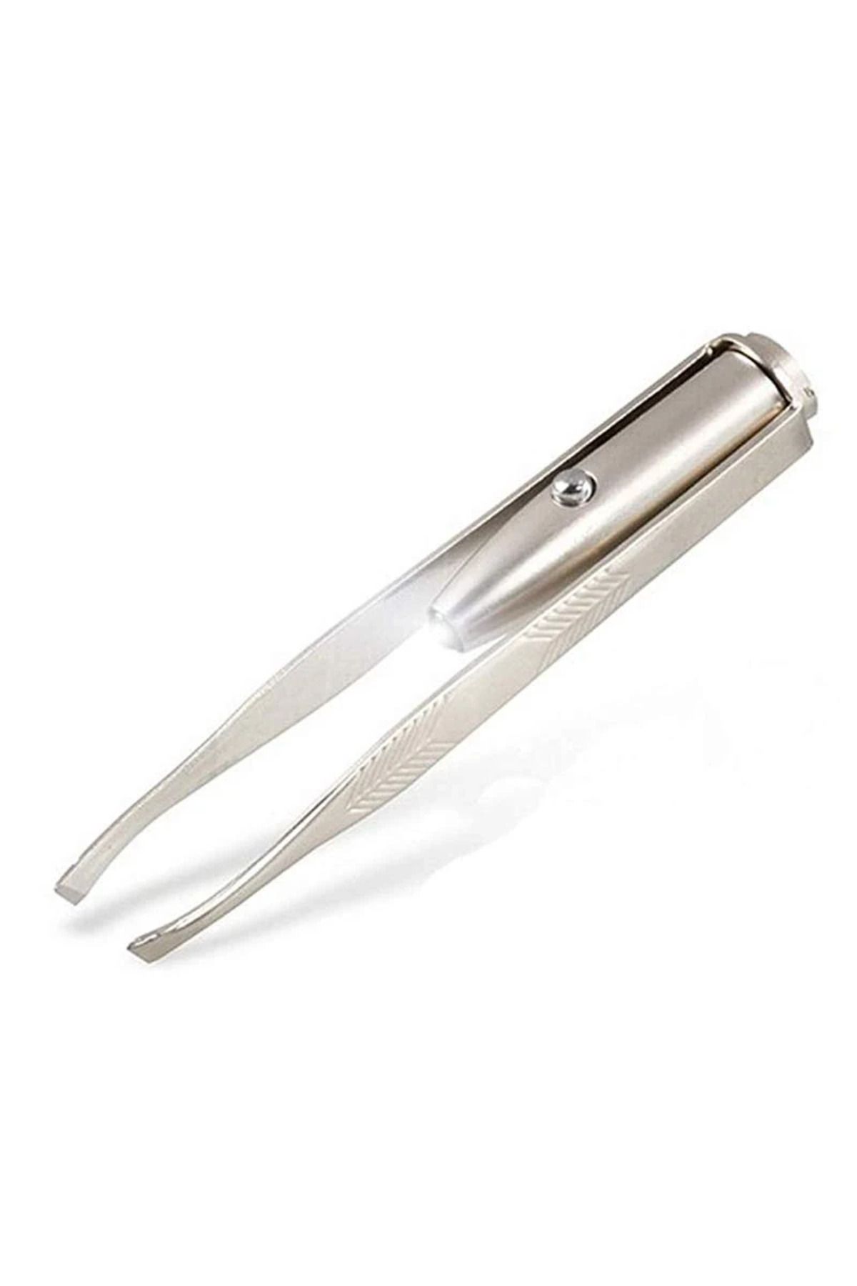 Universal-Professional Tweezer with Built-In Led, for Removing Unwanted Hair from Eyebrows or Eyelashes 1
