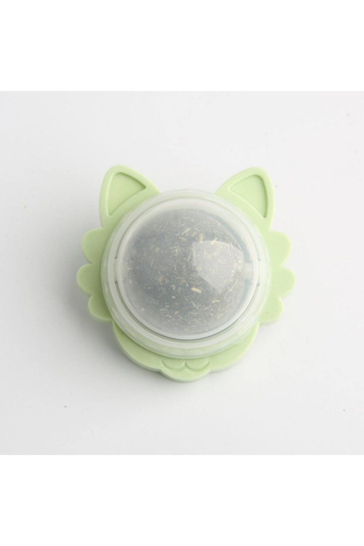 Evelise-Jucărie interactivă pentru pisoi cu bilă rotativă la 360° din iarbă Catnip pentru curățarea dinților, 5,5 l 2