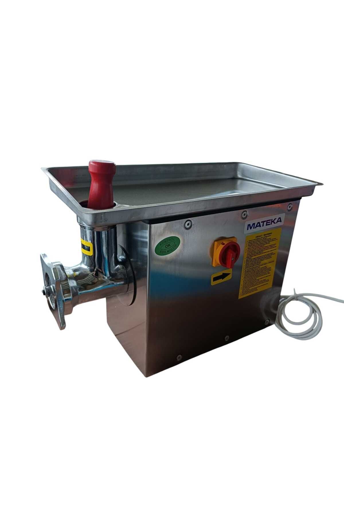 Mateka EPA 12 M 230V-106913 TEK TARAFLI KIYMA MAKİNASI 12LİK