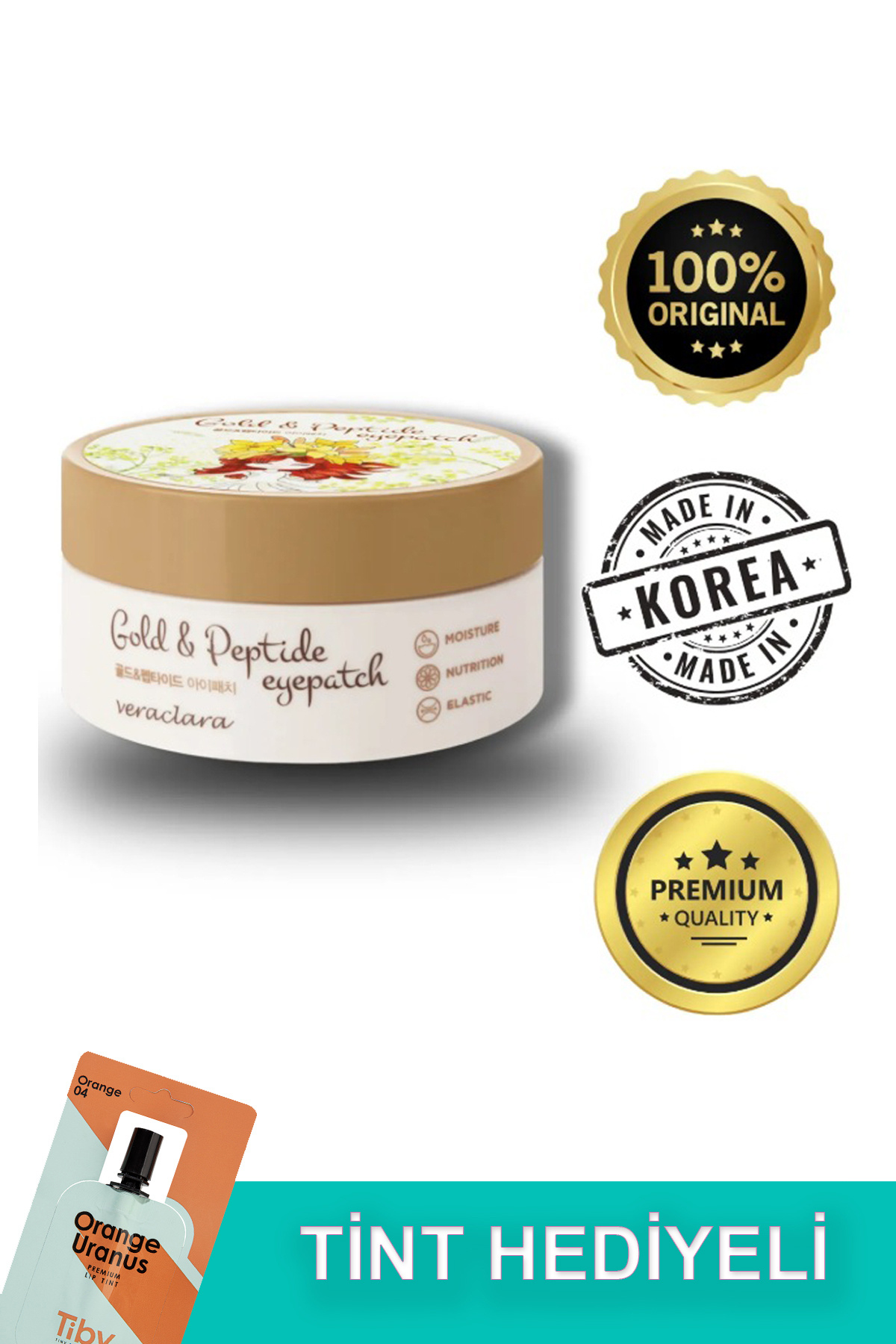 VERACLARA Gold Peptide Eye Patch (60 adet)