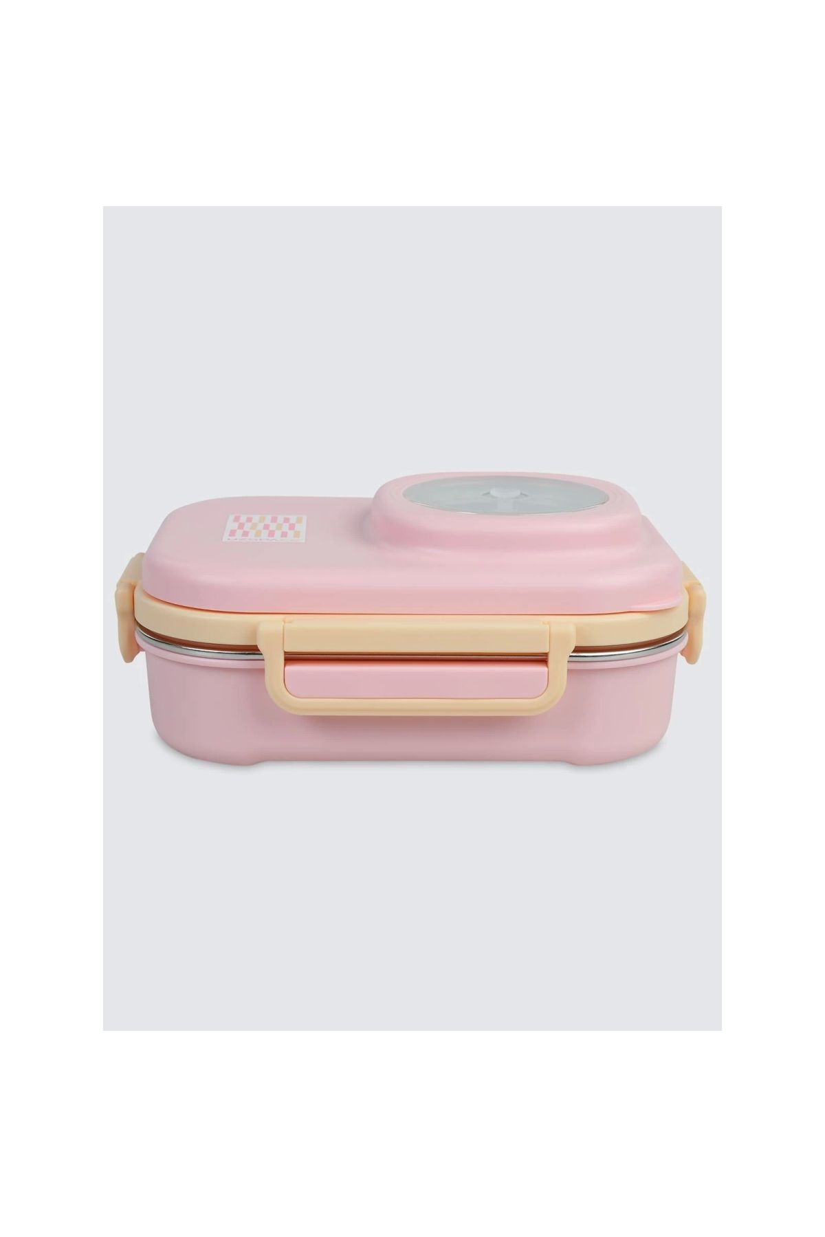Uzspace Vgn-8021-8091 Paslanmaz Çelik Yemek Kabı - Lunch Box 600 ml Peach Pınk