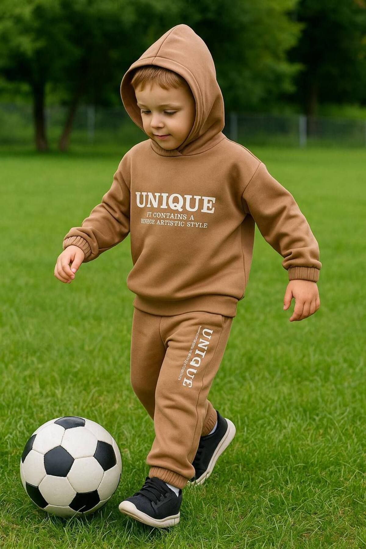 WOWOKİDS 2'Lİ TAKIM PANTALON KAPÜŞONLU