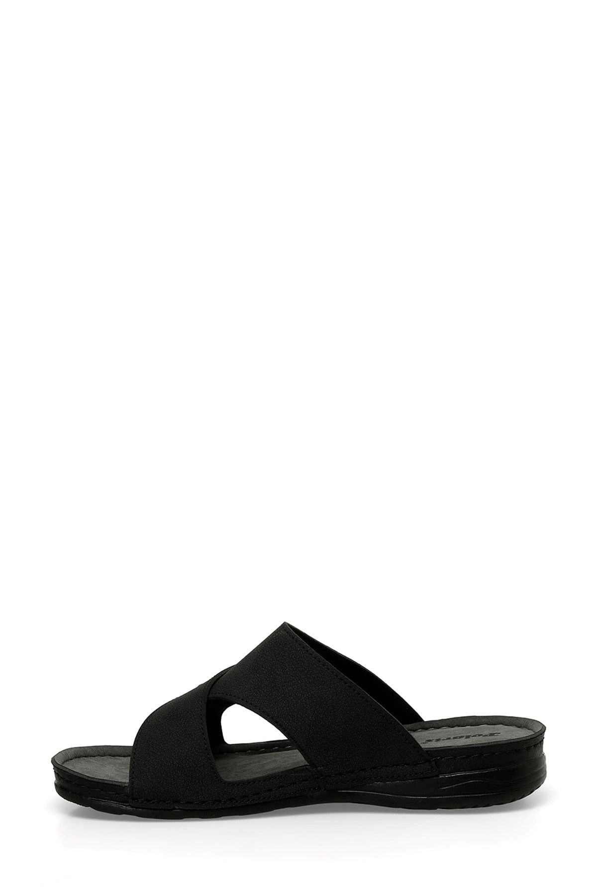 Polaris-Polaris 106918.M5Fx Men's Slippers Black 3