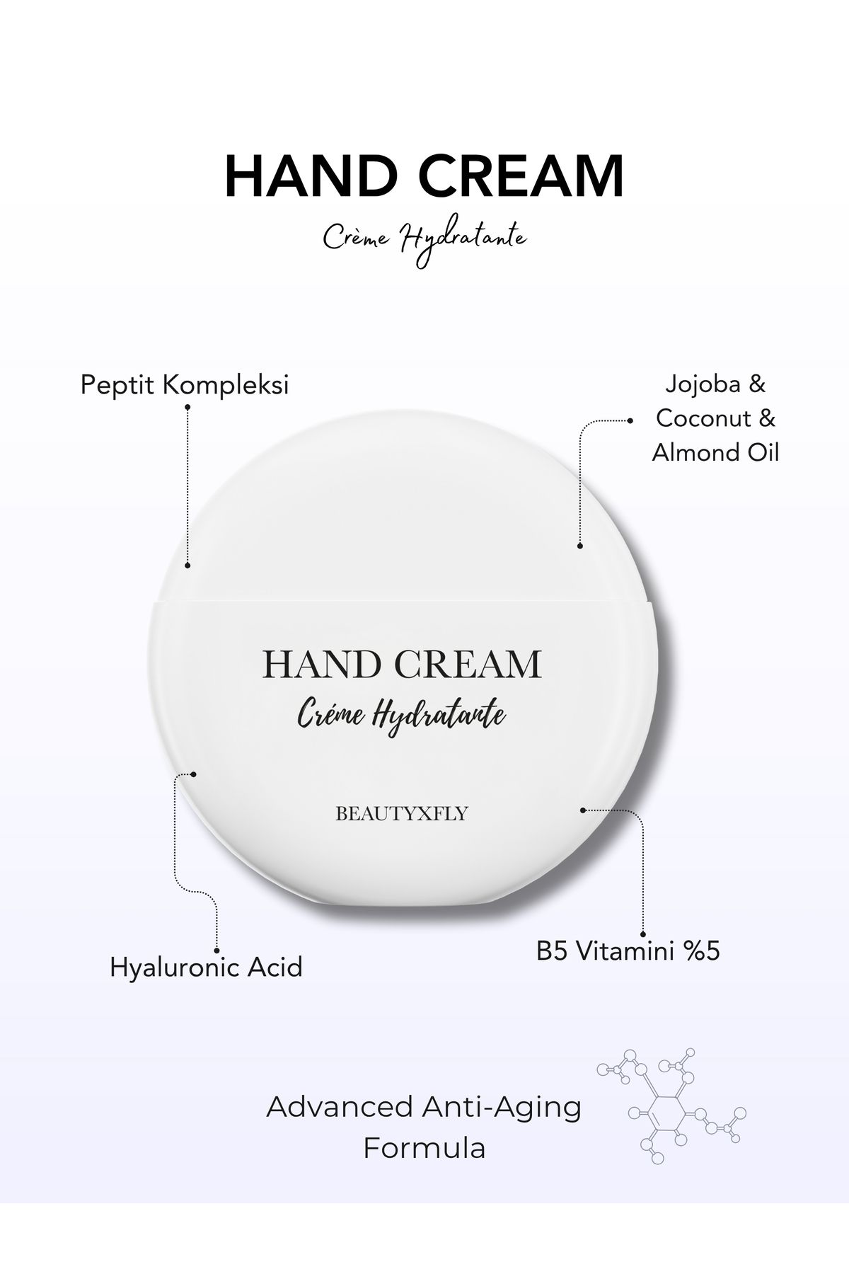 BEAUTYXFLY Hand Cream – Crème Hydratante