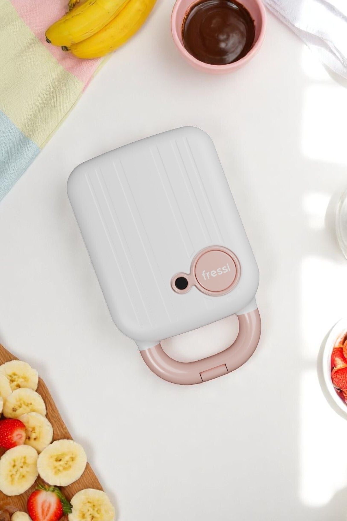 Fressi Çıkarılabilir Plakalı Tost ve Waffle Makinesi FR-TM33 PanFun