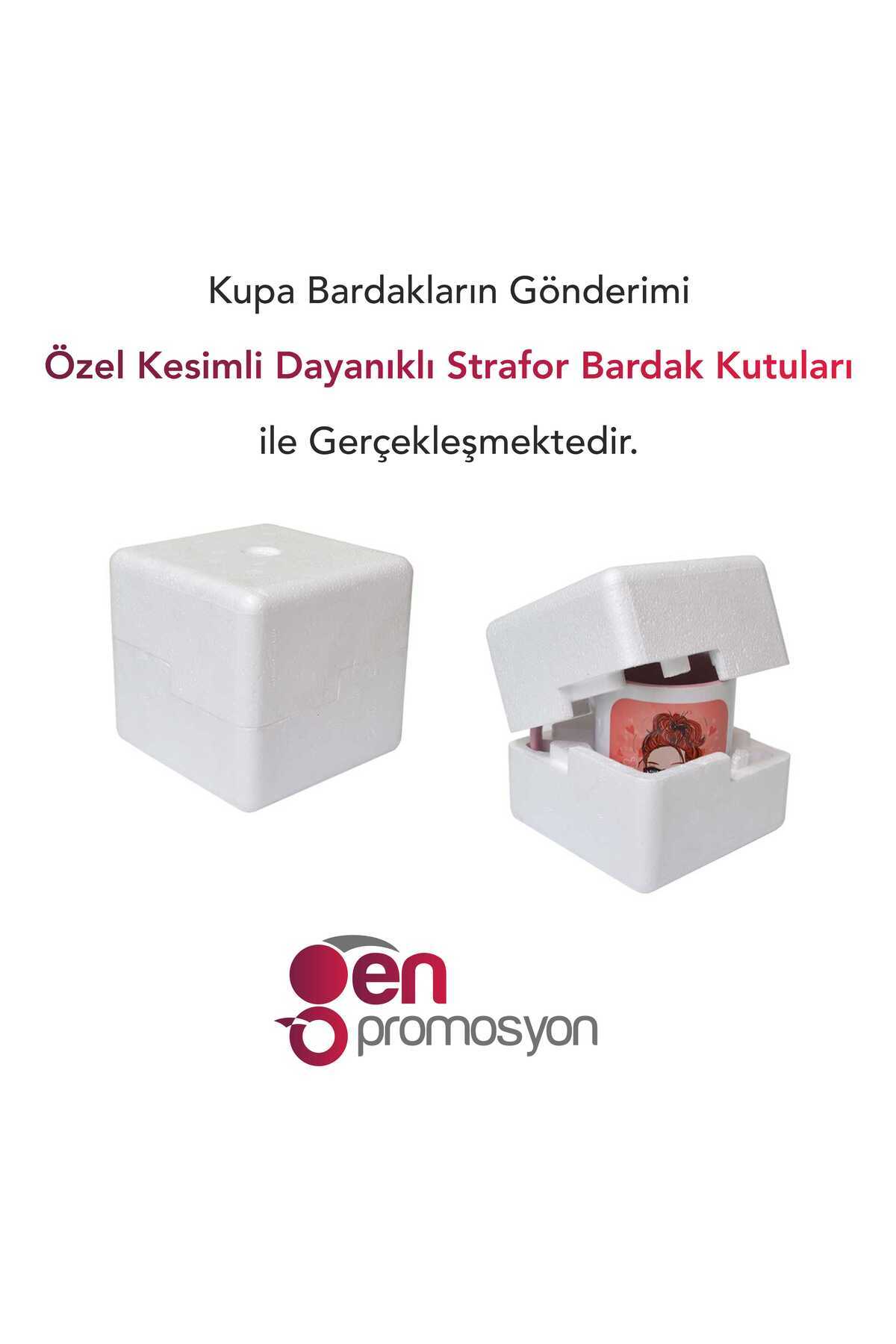 Sarı Kırmızı Aslan Seramik Kupa Kişiye Özel İsimli ve Numaralı Taraftar Baskılı Hediye Kupa Bardak