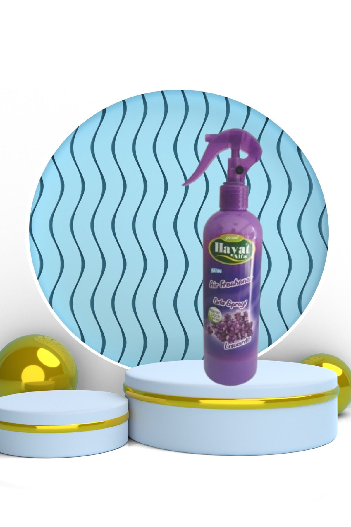 Yeni Hayat Alfa Lavanta Oda ve Araç Kokusu Sprey 350 Ml