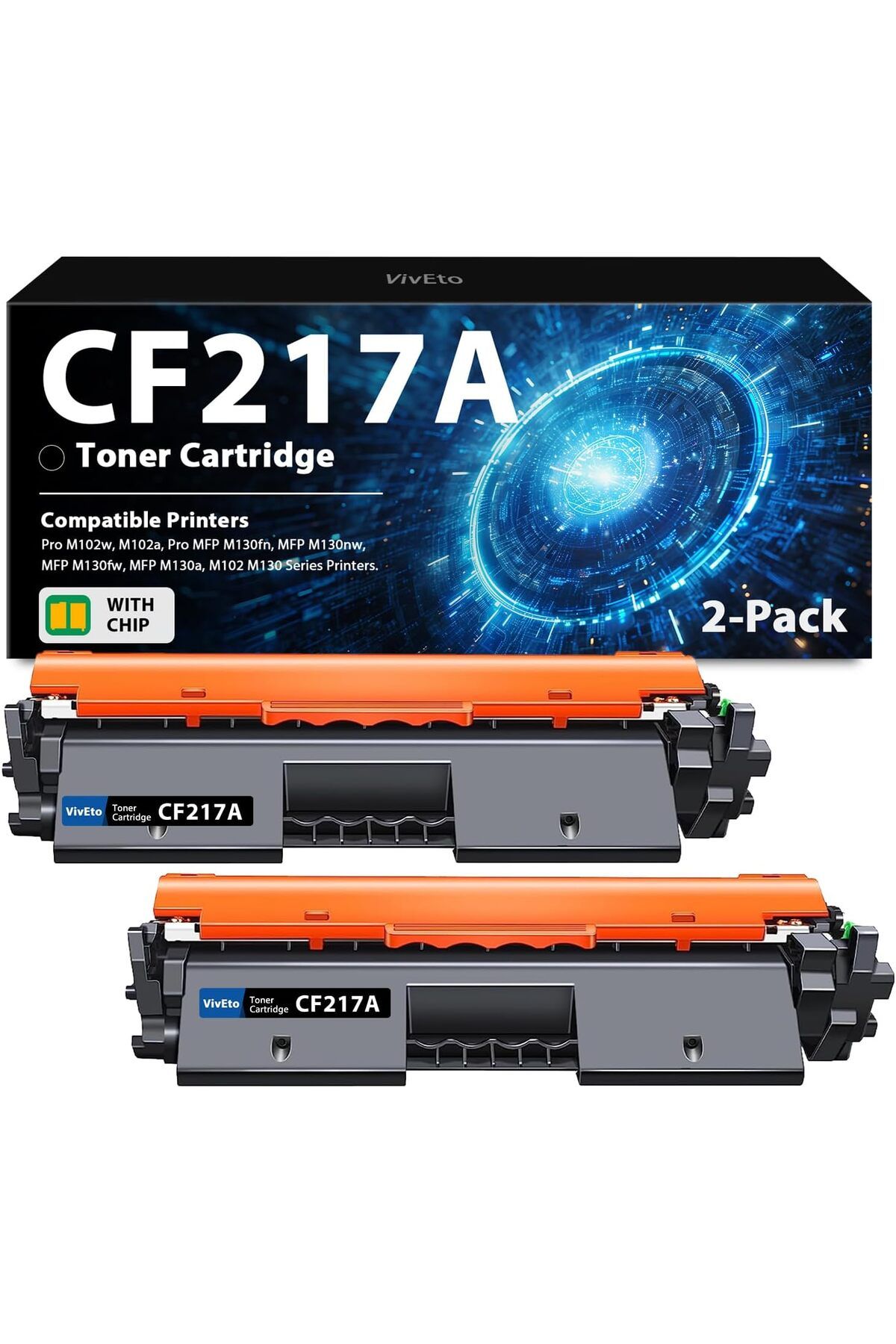 HP YA-DE BİLİŞİM CF217A Compatible with Pro M102w M130nw M130fw M130fn M102a M130a Pro MFP M130 M102