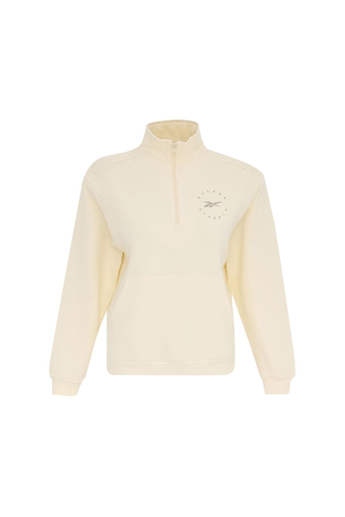 Reebok Q3 IDE FLEECE MIDLAYER Giyim Kadın görsel 2
