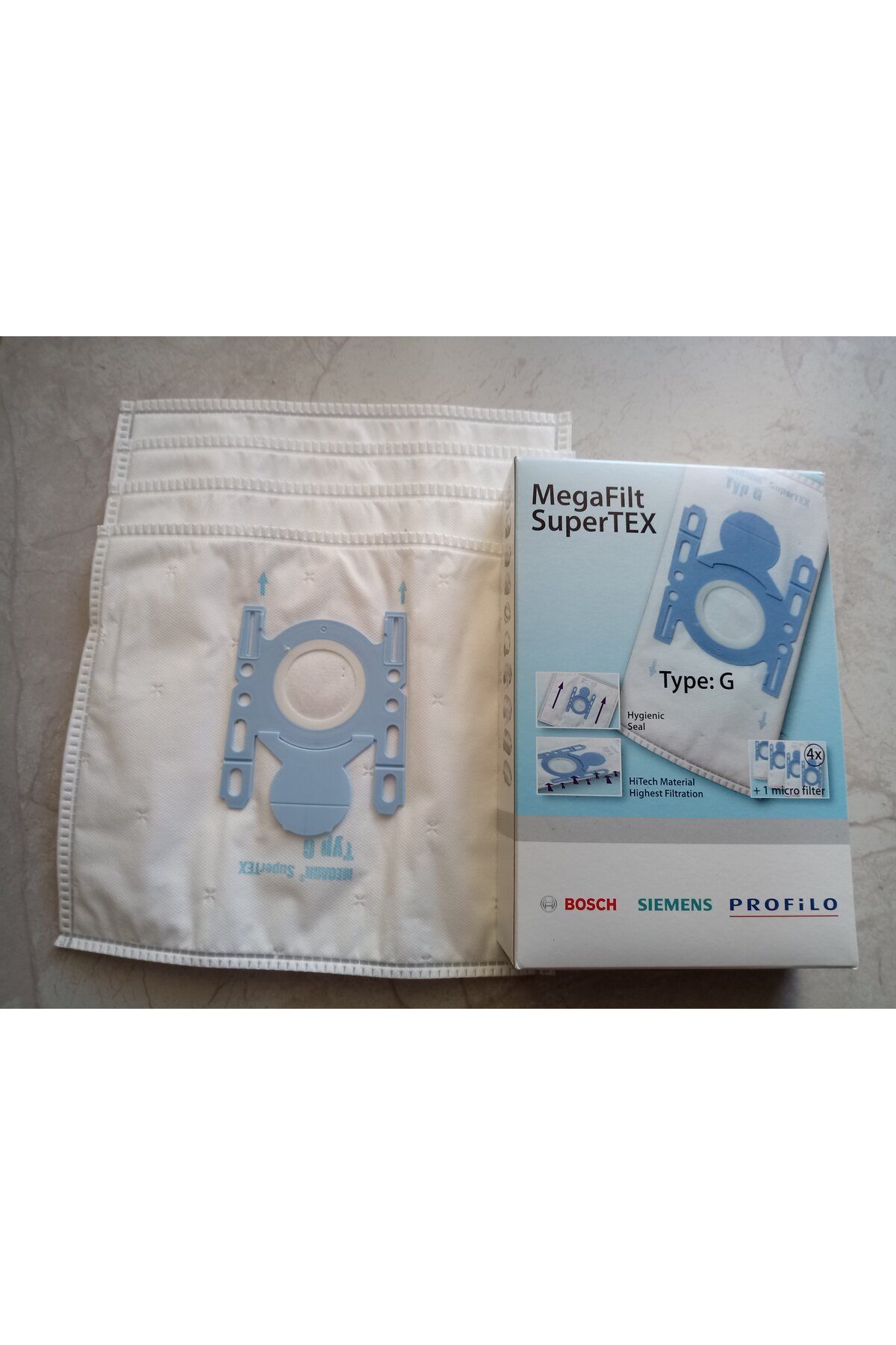MPTEDARİK Bosch Bsg 71800 Formula G All Süpürge Toz Torbası (Kutu İçi 4 Adet)