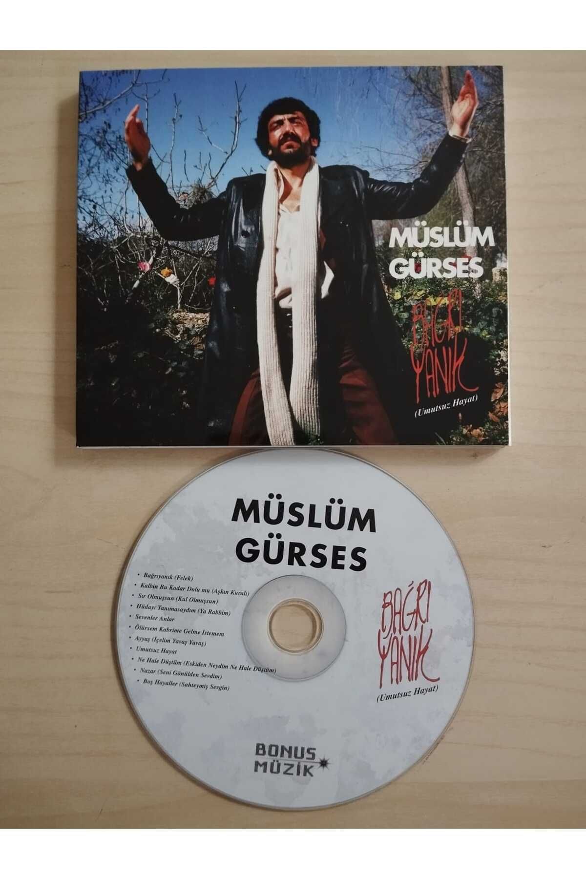 Plakperest Müslüm Gürses – Bağrıyanık - Türkiye Basım - CD Albüm-2.EL