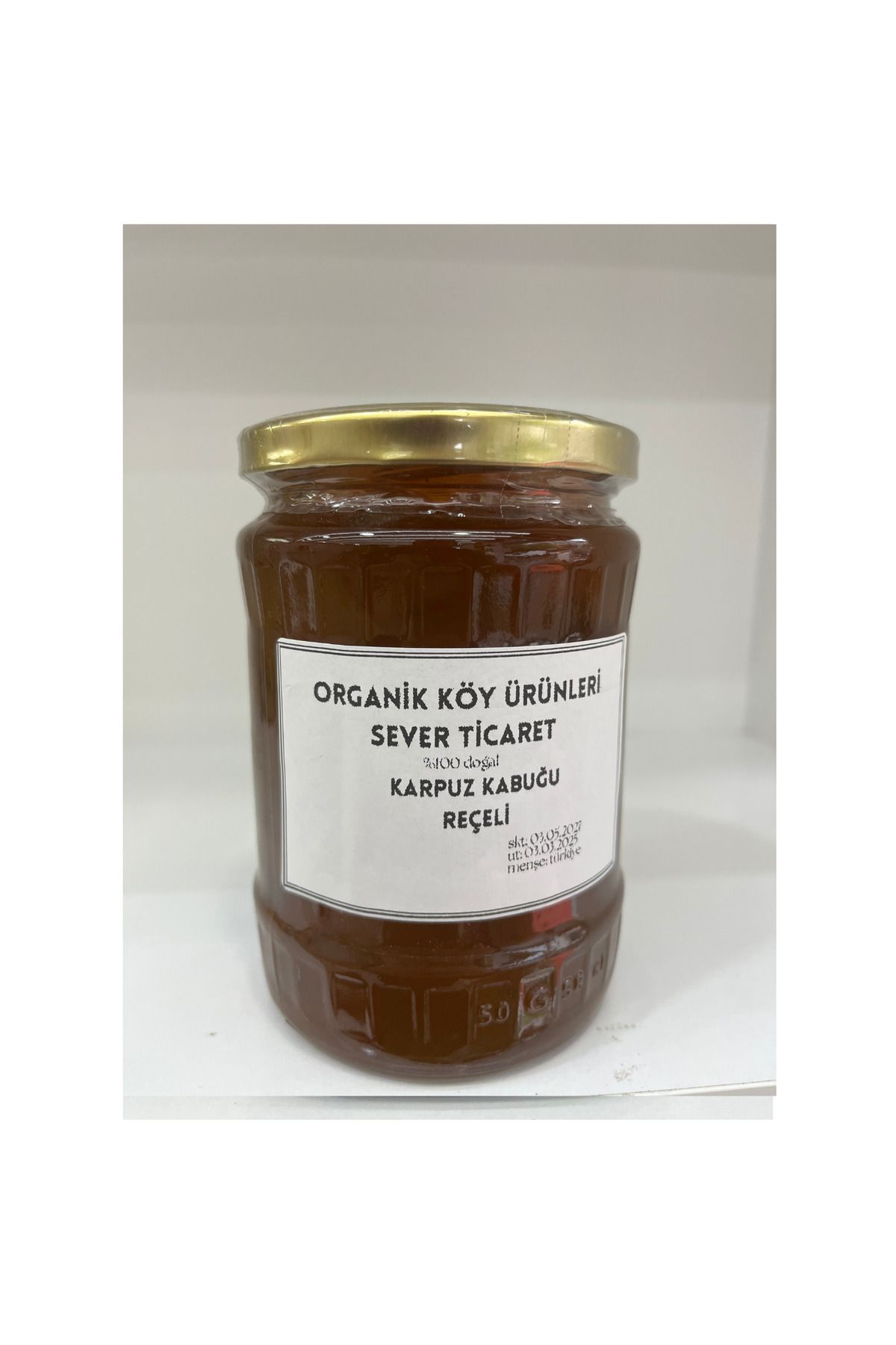 organik köy ürünleri sever ticaret Karpuz Kabuğu Reçeli