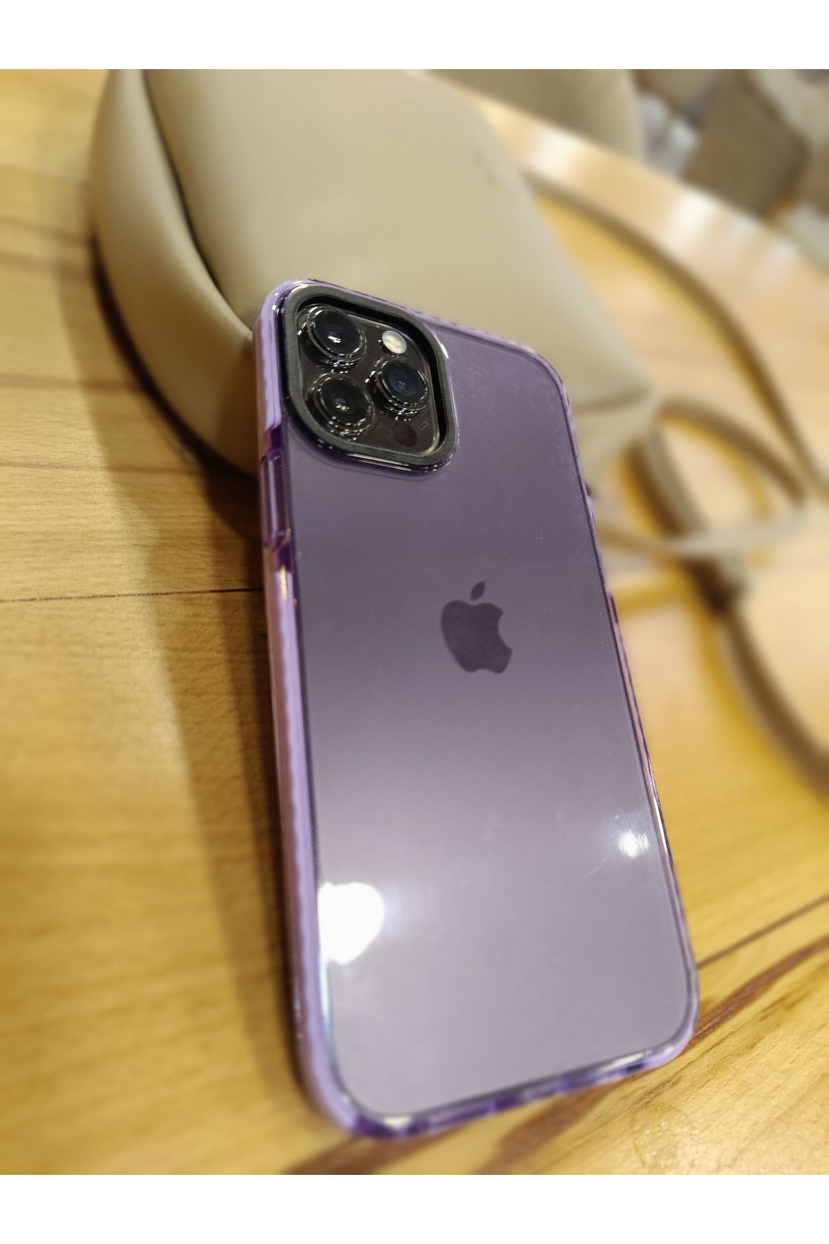 RİZVO Iphone 12 Ve 12PRO Uyumlu Impact Serisi Lüks Darbe Emici Kaymaz Esnek Silikon Şeffaf Kılıf
