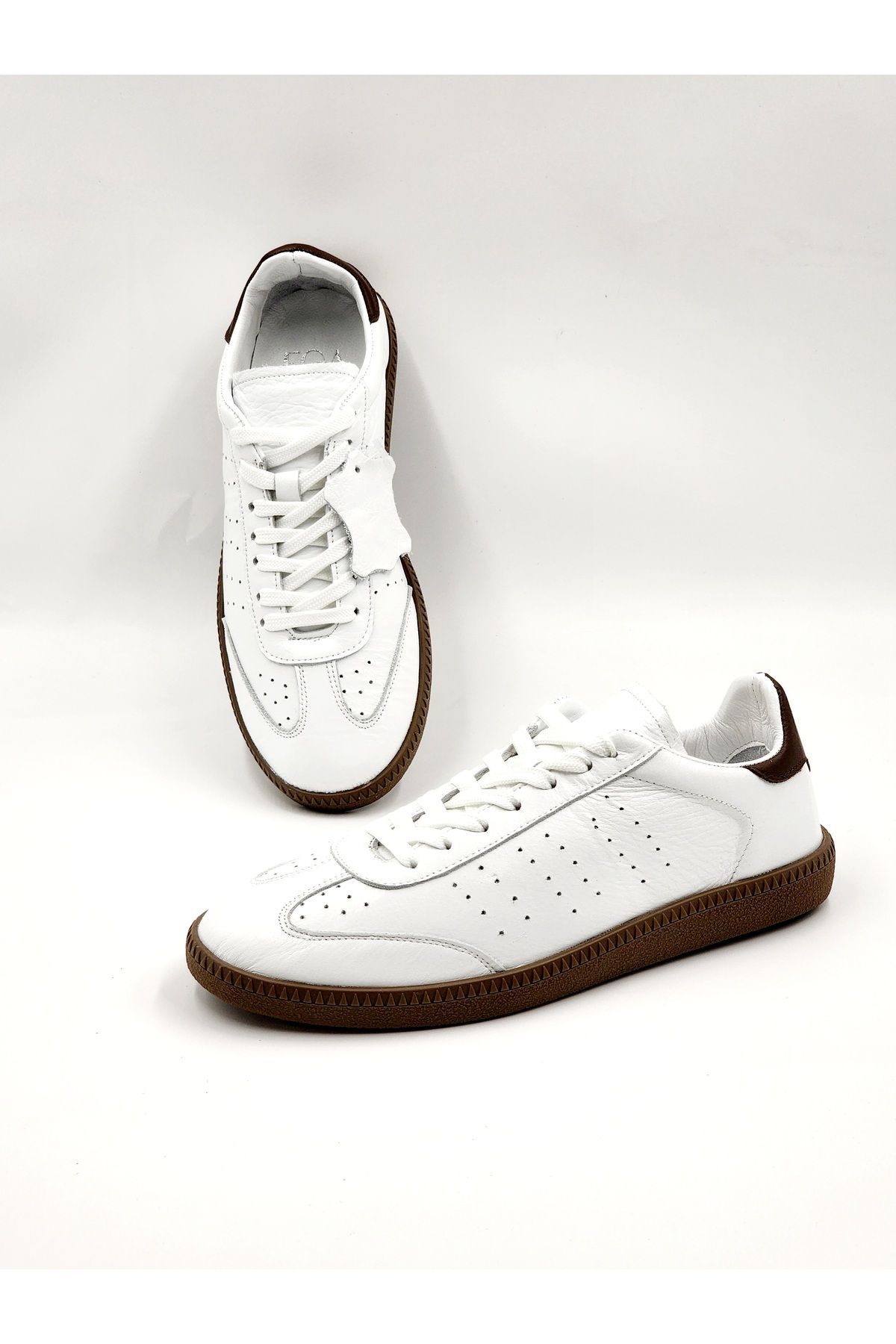Ega ayakkabı Hakiki deri kadın sneaker