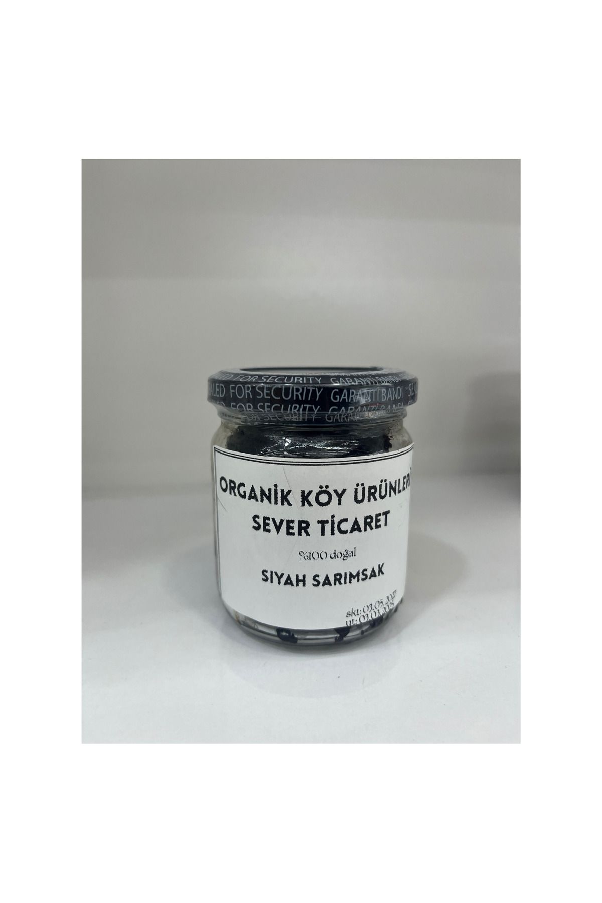 organik köy ürünleri sever ticaret Siyah Sarımsak