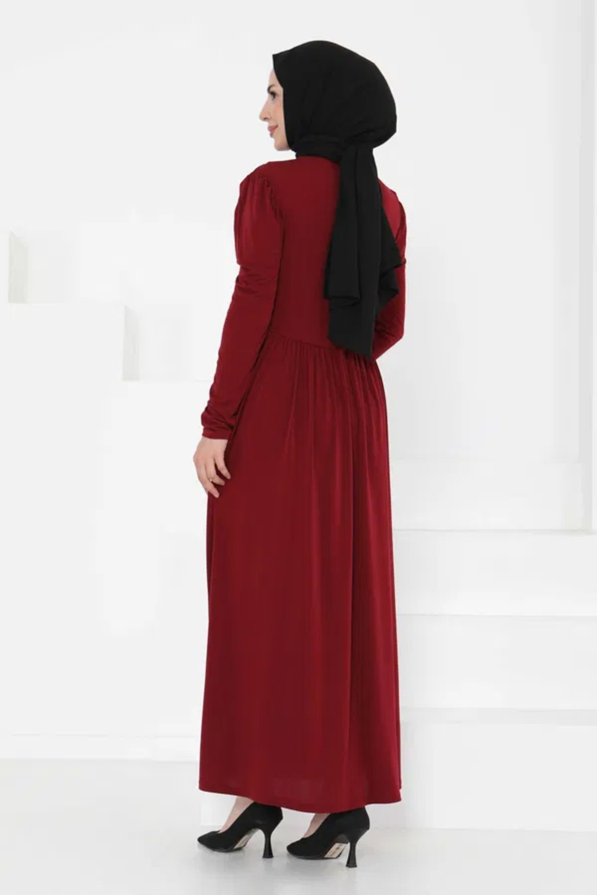 Butik Büzgülü Elbise