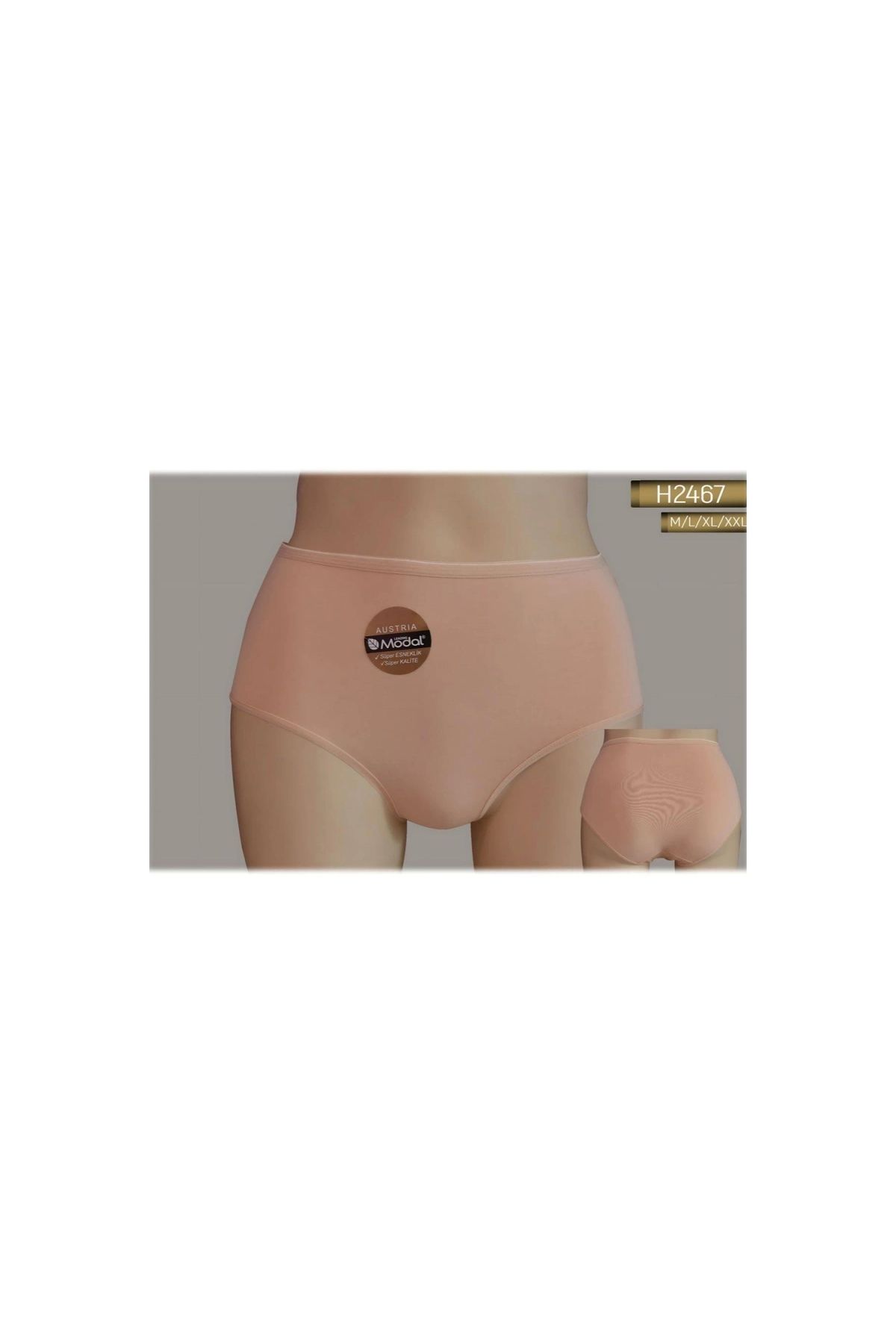 Narnuga MARSiLYAN- H2467 HELENA PARİS YÜKSEK BEL MODAL SLIP