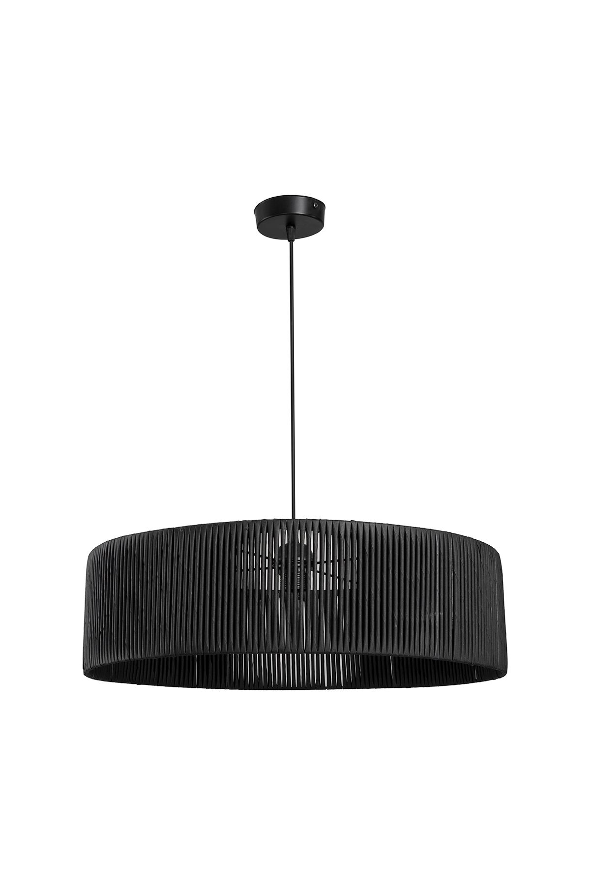 Modelight RÜYA 55 LİK SİLİNDİR SARKIT SİYAH SALON-OTURMA-ÇOCUK-YEMEK-YATAK ODASI-ANTRE-MUTFAK