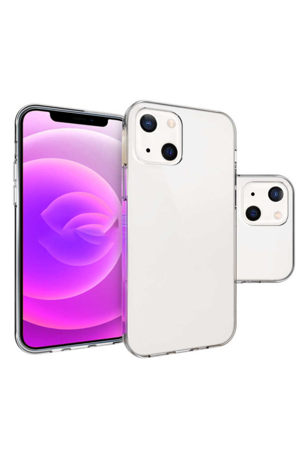 shop İPHONE 14 SÜPER SİLİKON ŞEFFAF KILIF