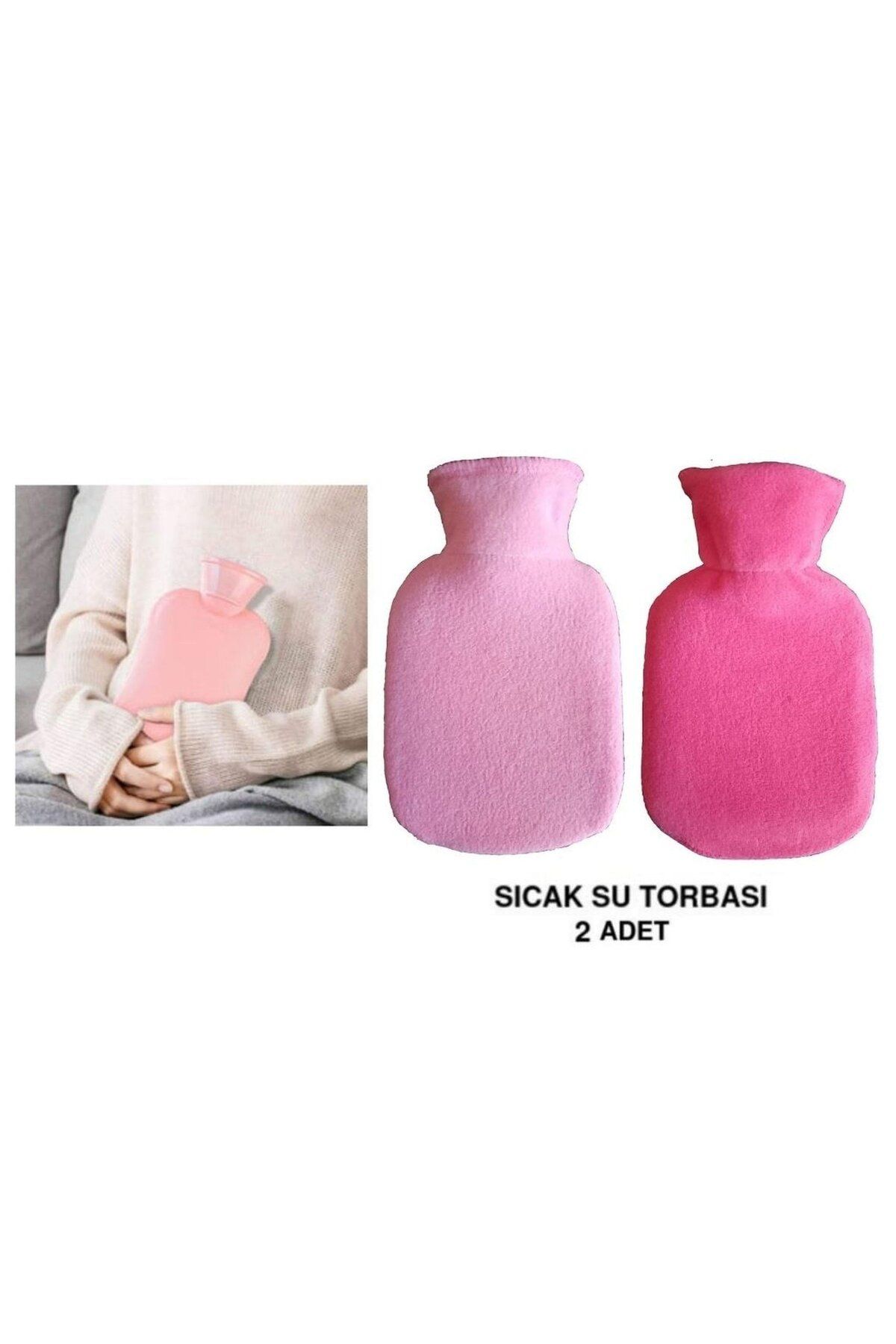 Bosphorus SICAK SU TORBASI 2 ADET,PEMBE 23x15x2cm 250 ml