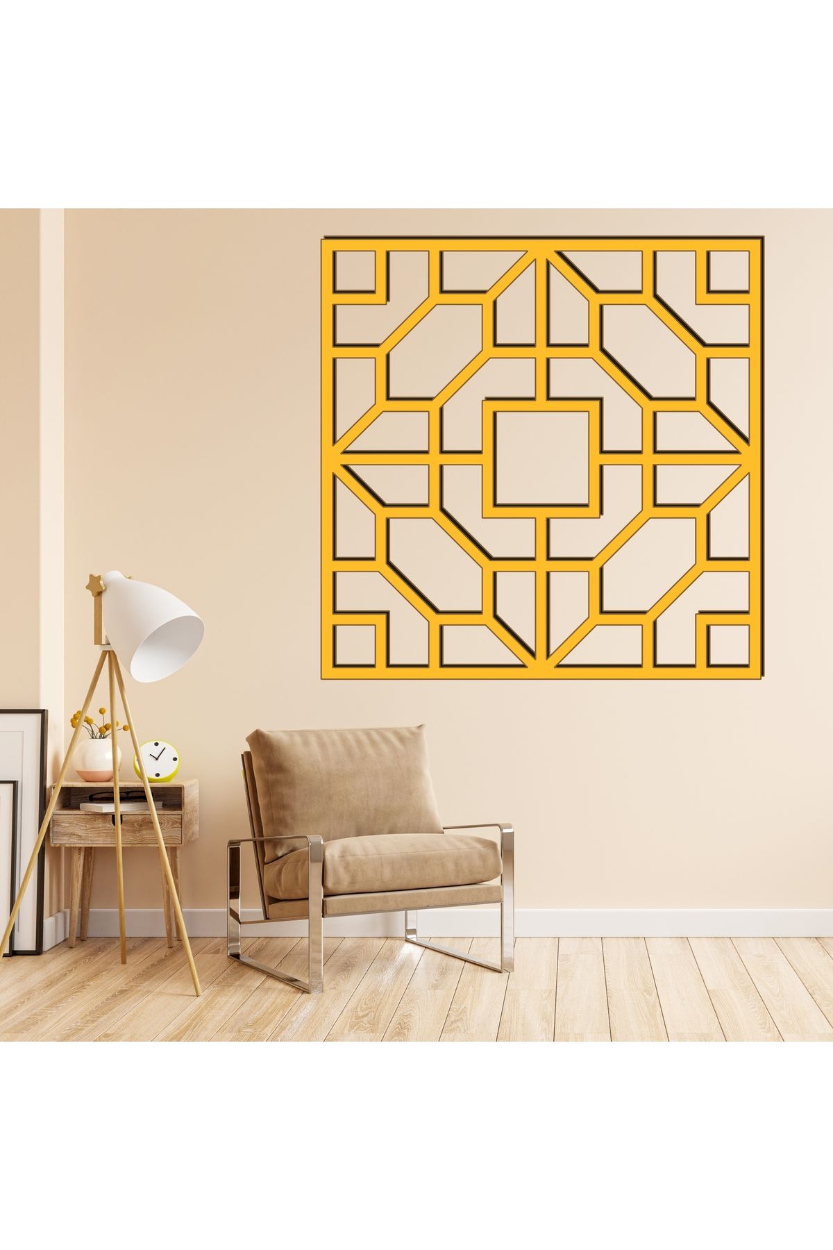 Grand Fine Art Tek Parça Renkli MDF Panel Tablo