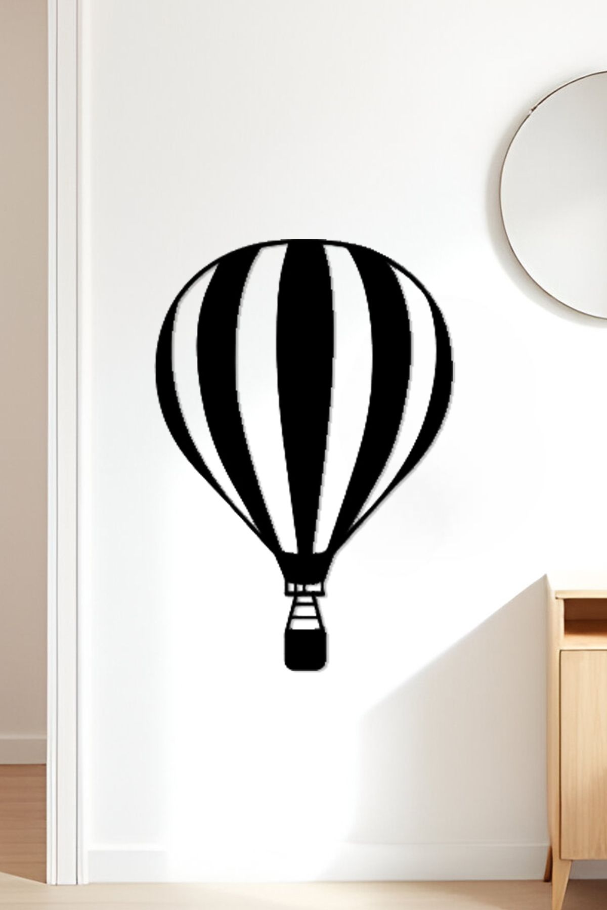 oalpo Balloon Modern Dekoratif Tablo, Dolap, Duvar ve Kapı Üzerine Uygun, 3D Baskı, 20cm