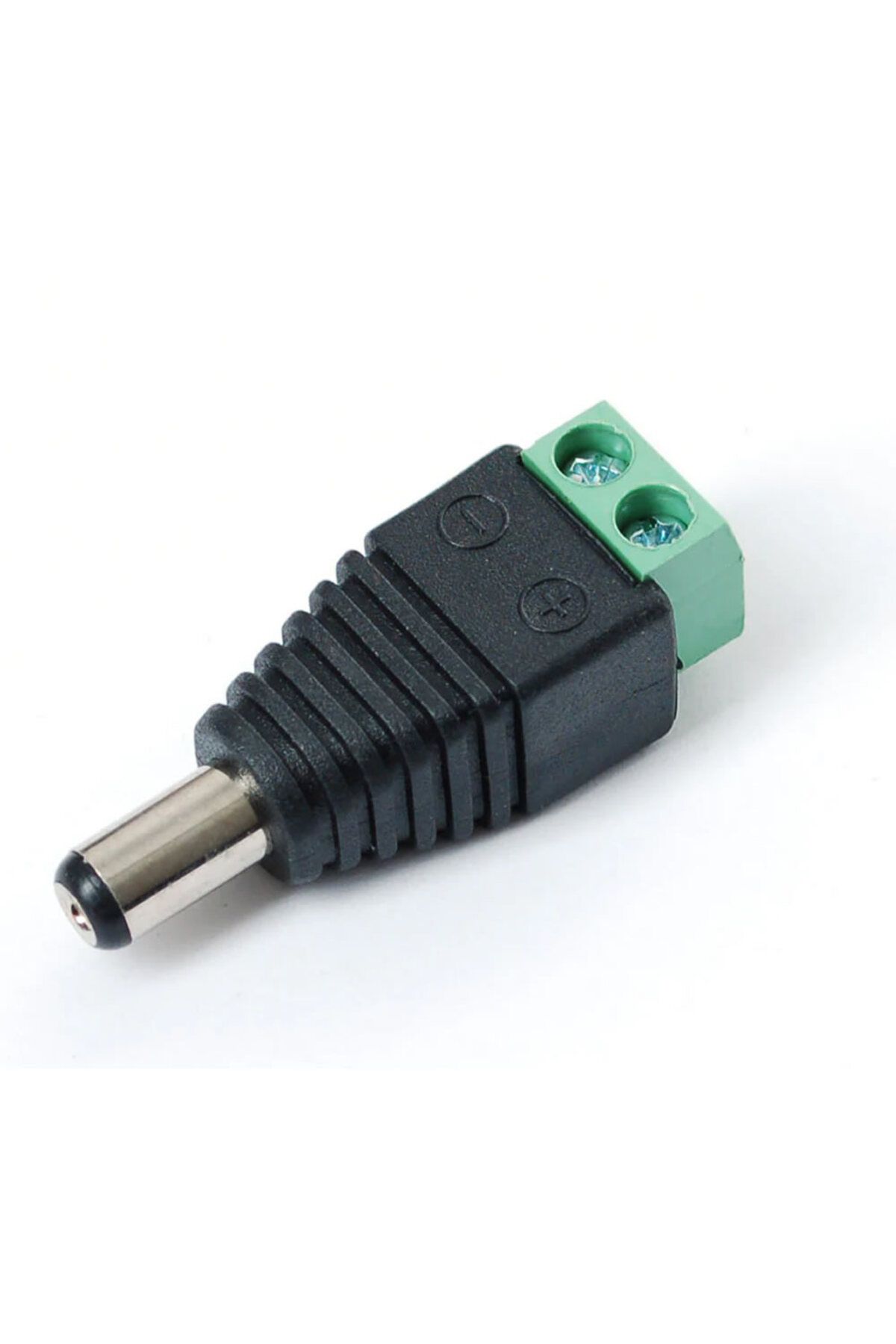 ROBİZ 5.5mm x 2.1mm Dc Adaptör Klemens Dönüştürücü Erkek 24V 5A 2 Pin Terminal Kolay Lehimsiz Hızlı