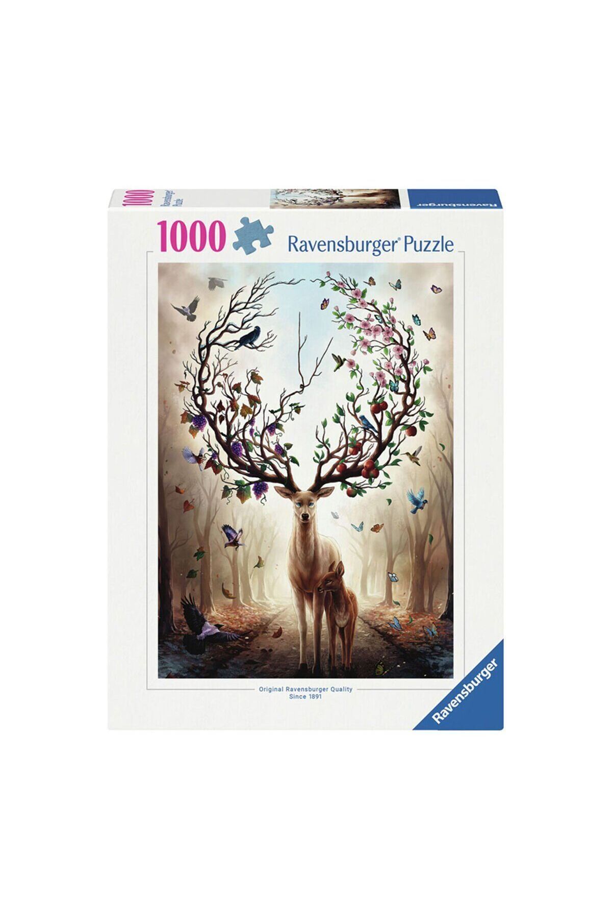 RAVENSBURGER 12000459 Fantastik Geyik 1000 parça Ravensburger Puzzle