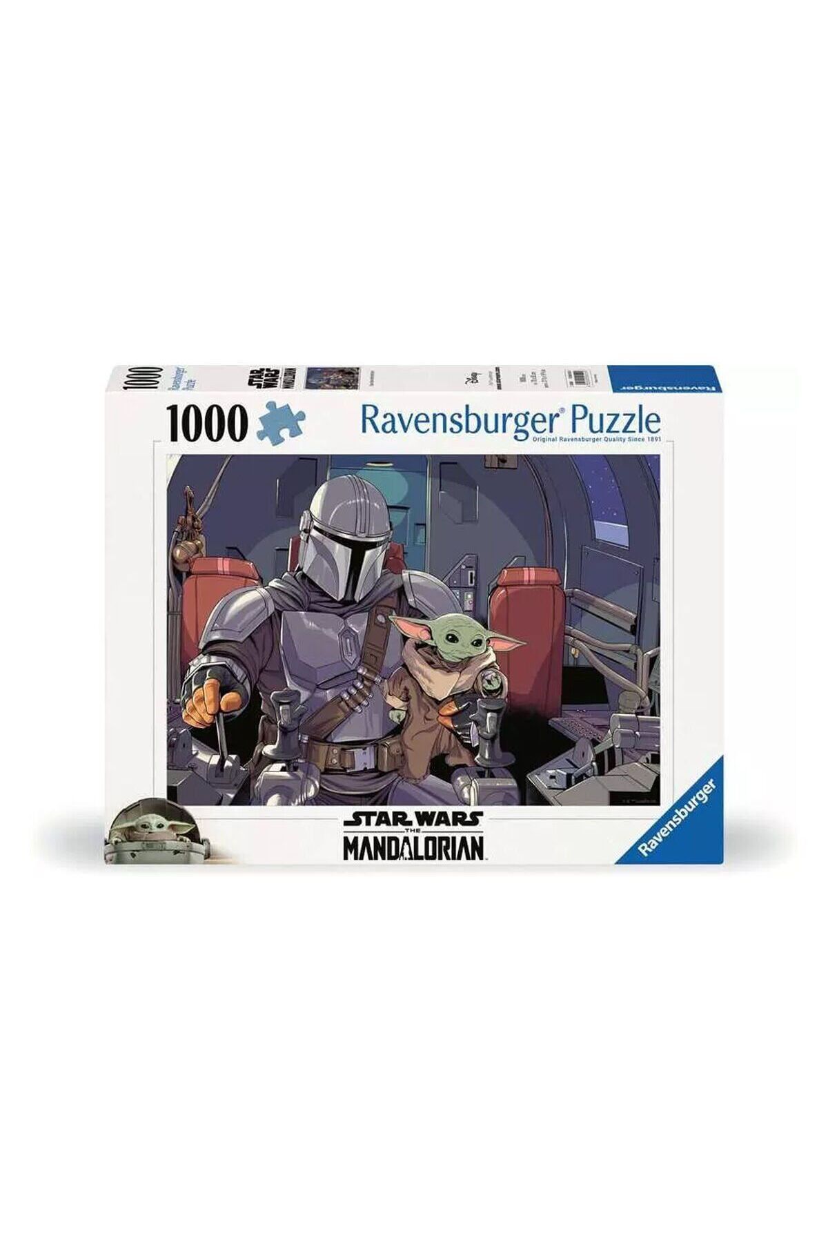 RAVENSBURGER 120005124 Star Wars:The Mandalorian 1000 parça Ravensburger Puzzle
