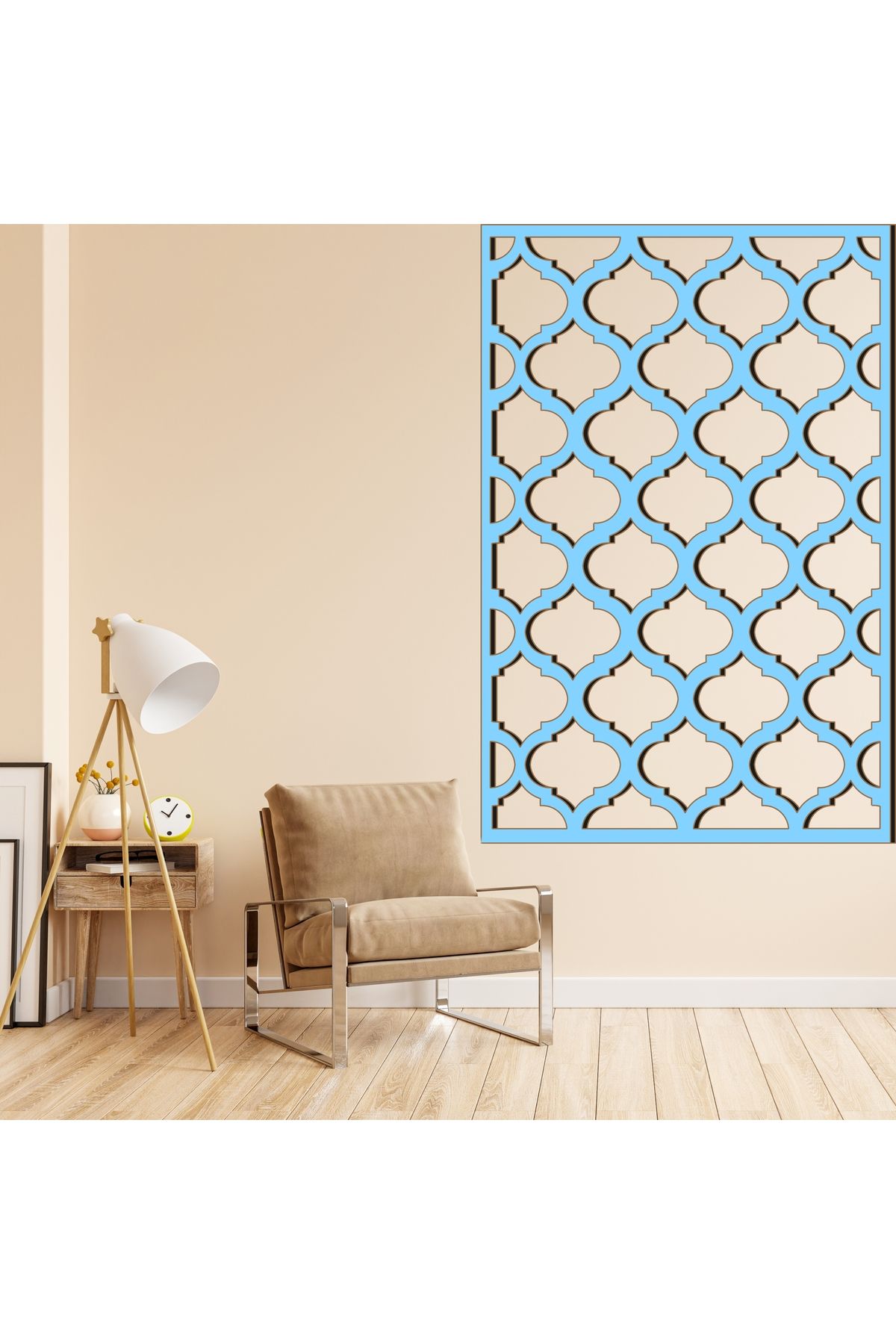 Grand Fine Art Tek Parça Renkli MDF Panel Tablo