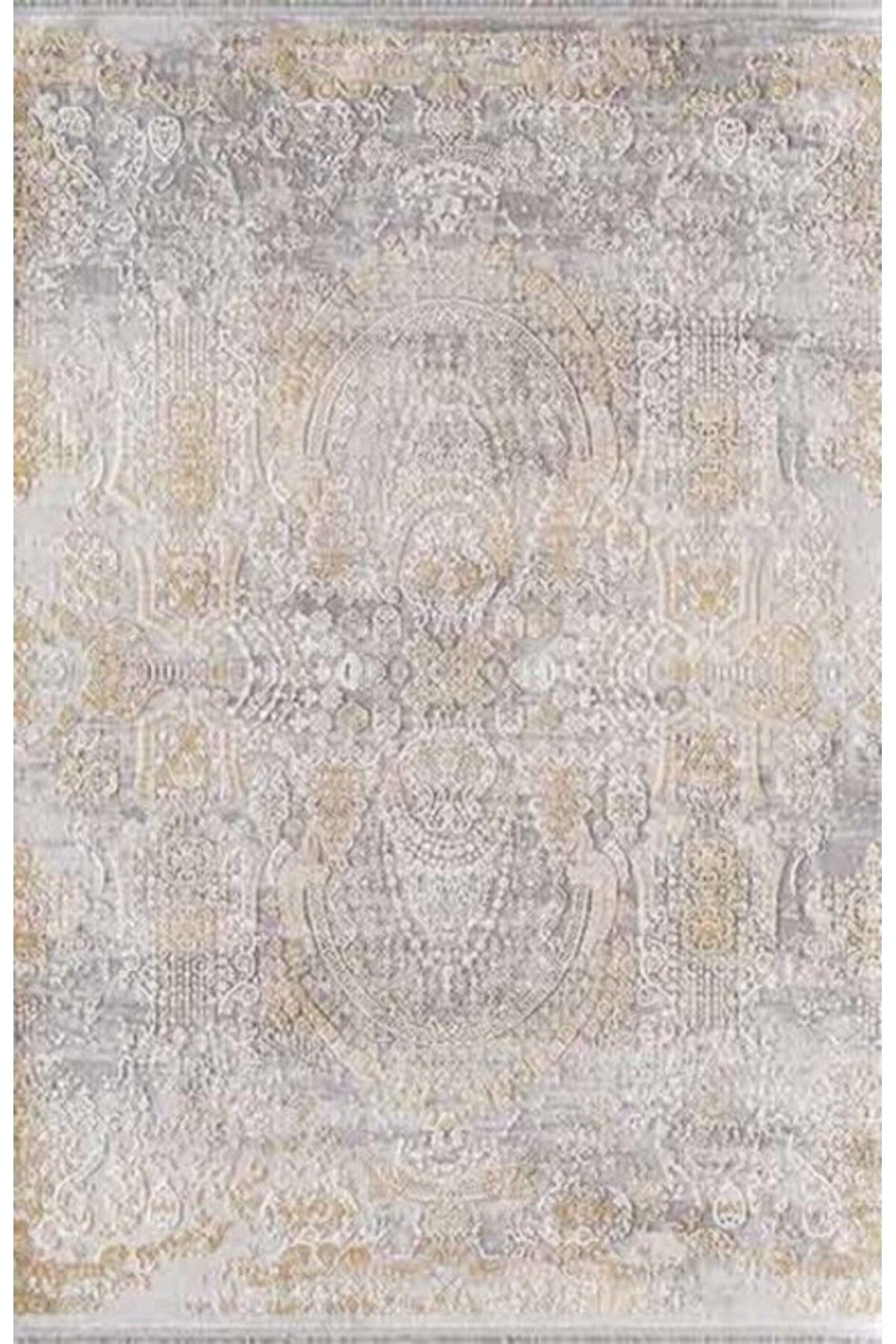 PRATO EXCLUSİVE HACIMEHTİOĞULLARI PRATO EXCLUSİVE POMPEİİ HALI P351C GRİ-GOLD