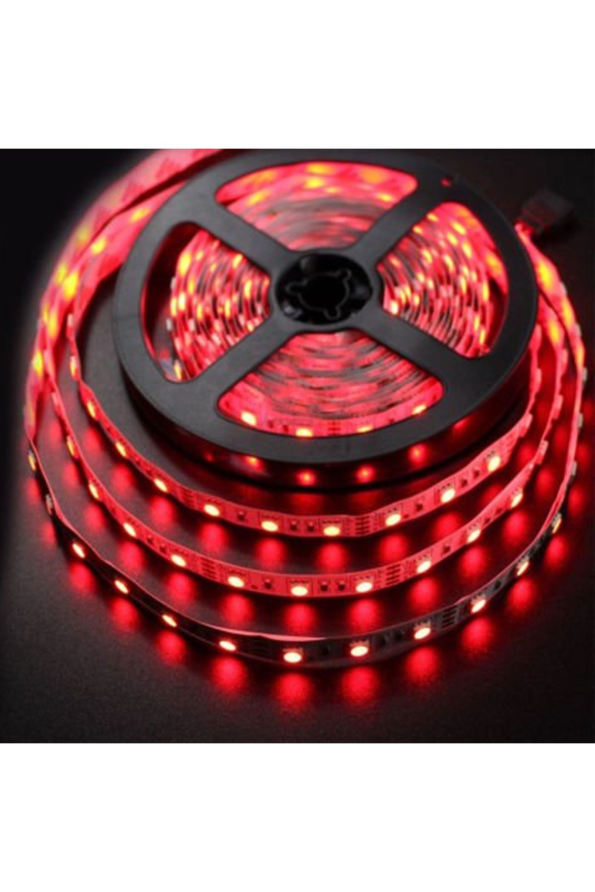 Mila Tek Çipli İç Mekan 3528 Kırmızı Renk 5 mt Şerit LED