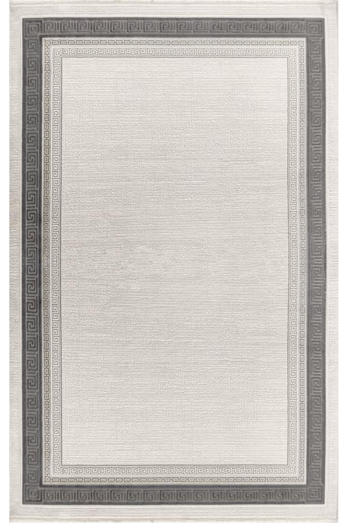 Gabardin Halı Jade 7018 Gri Serisi Triko Akrilik Salon Oturma Yatak Odası Halısı