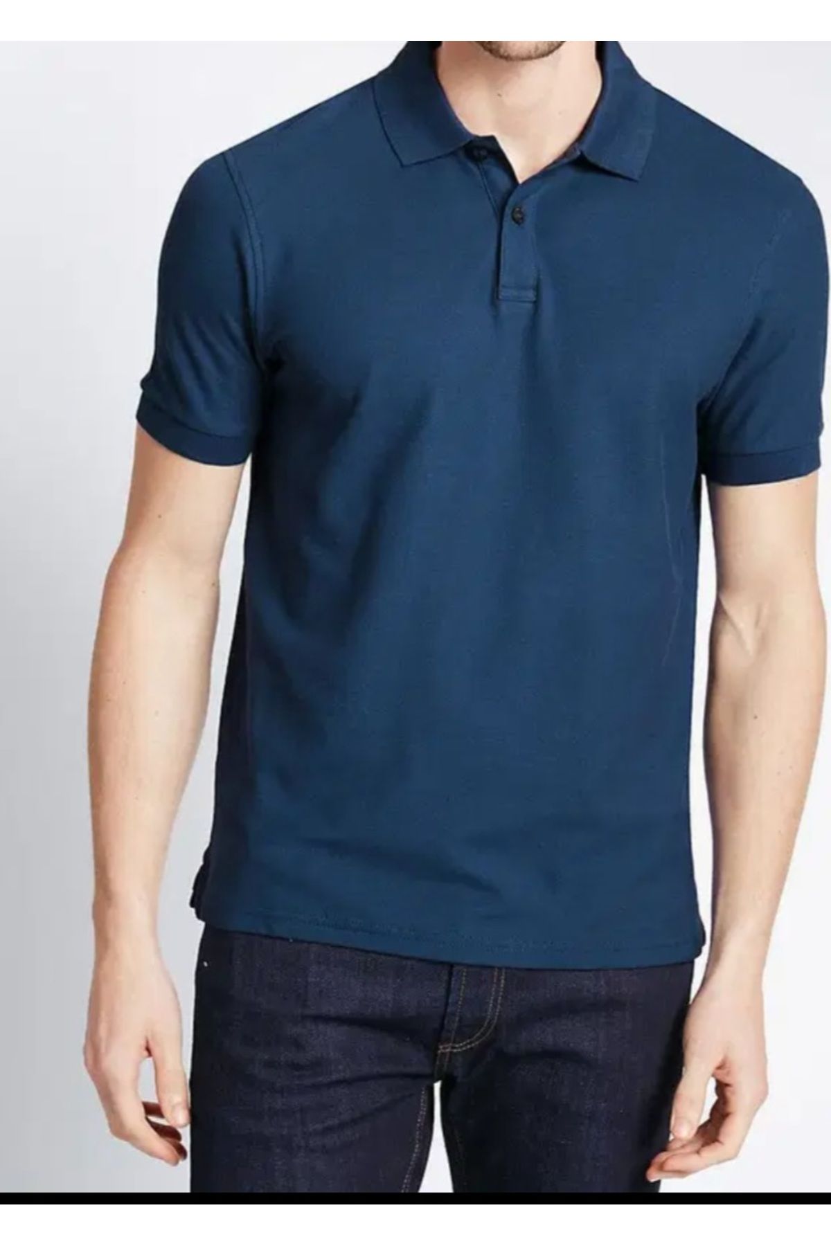 JSCO ERKEK %100 PAMUK POLO YAKA BASİC PİKE T-SHIRT