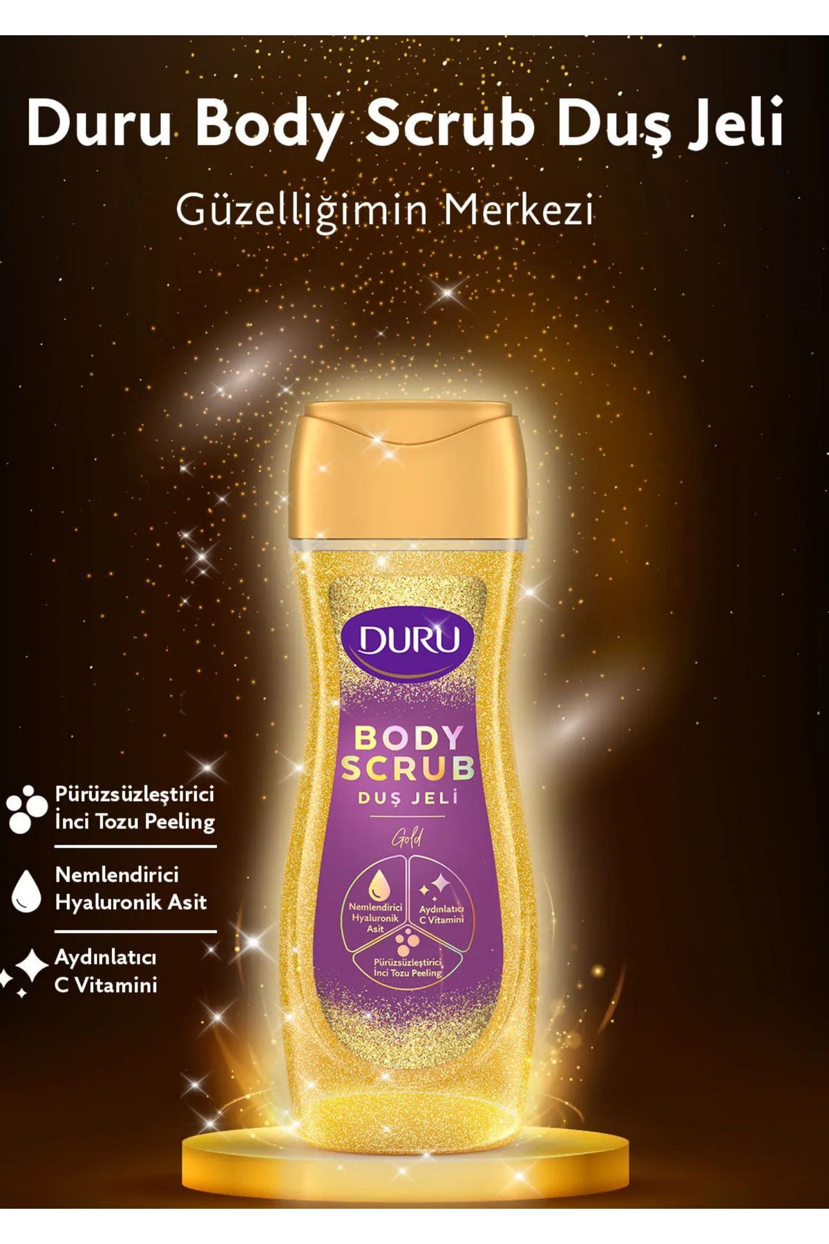 Duru Duş Jeli 250 ml Body Scrub Dj Gol