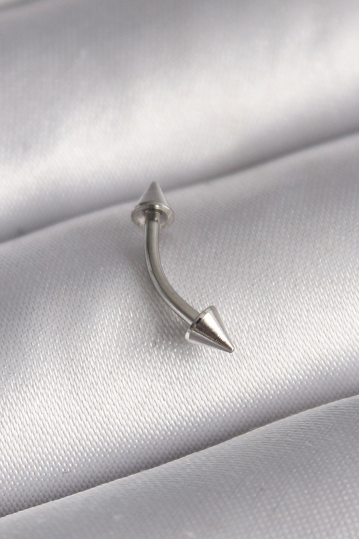 OurStyles 316L Çelik Gümüş Renk Çivi Model Piercing - TJ-PR1364