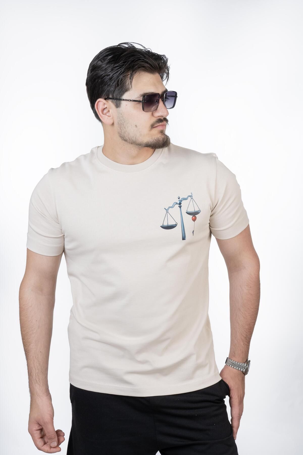 MARİA T-SHIRT BEIGE