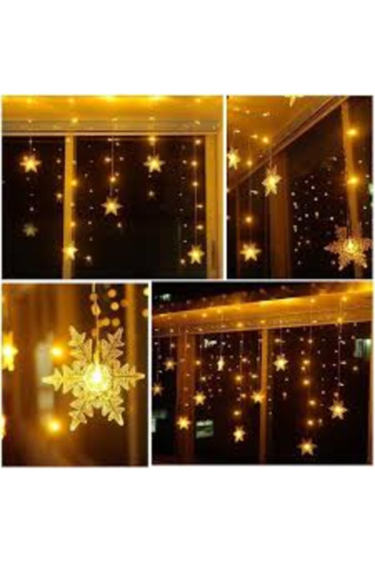 Fixport Kar 4m 96 Led 19 Saçak 40-50-60cm Gün Işığı kartanesi boyutu:7cm