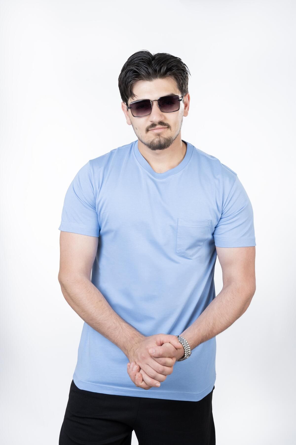 MARİA T-SHIRT BLUE