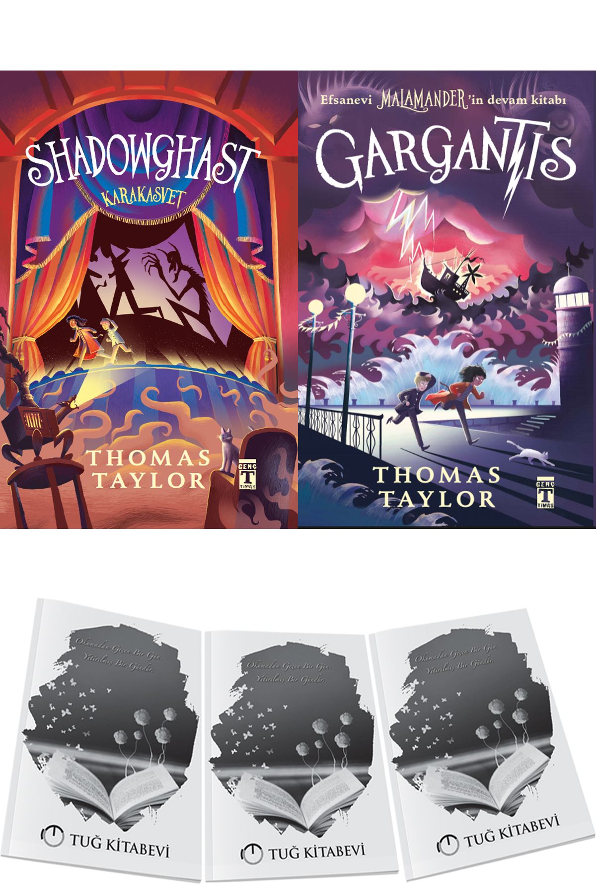 Genç Timaş Shadowghast - Karakasvet ve Gargantis 2li Set Thomas Taylor + Hediyeli