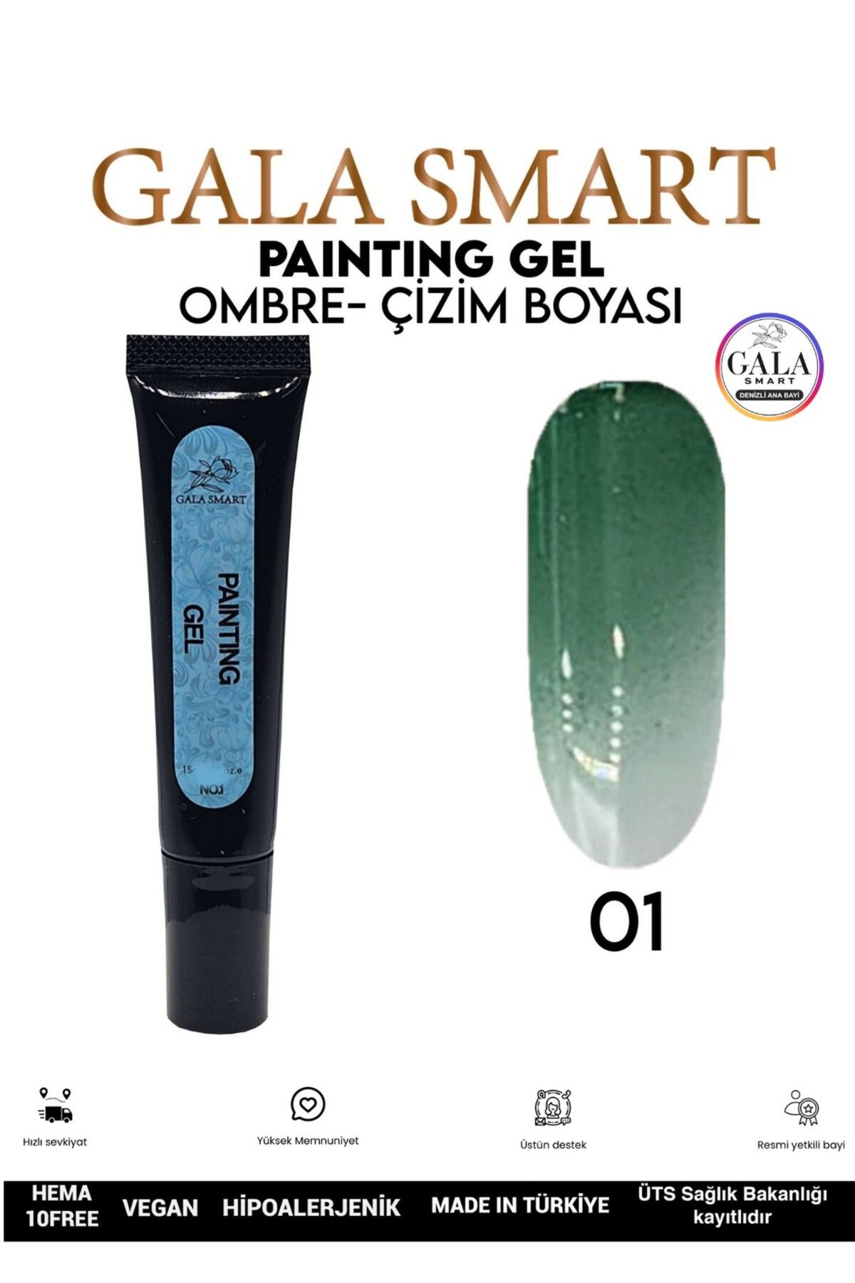 gala smart Painting Jel Ombre Jeli