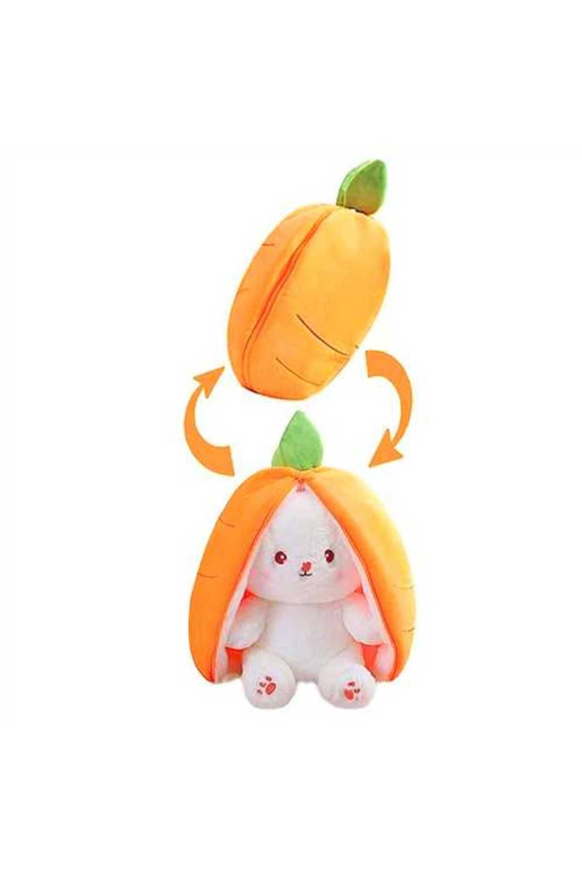 sunman oyuncak PELUŞ FERMUARLI HAVUÇ TAVŞAN 40 CM