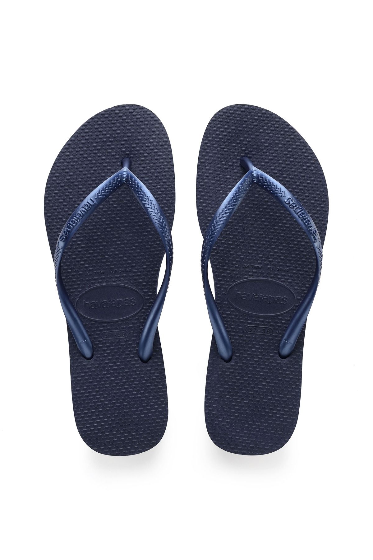 دمپایی آبی زنانه دریایی باریک نیروی Havaianas