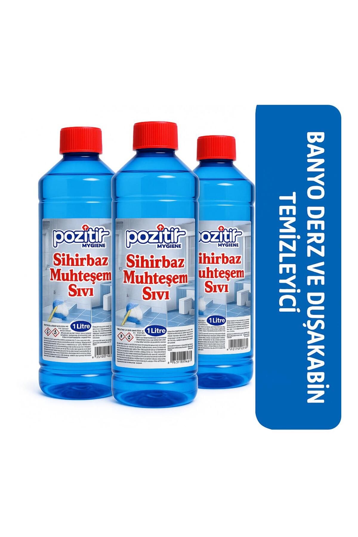 Pozitif Hygiene Pozi̇ti̇f Hygiene Si̇hi̇rbaz Muhteşem Sivi Duşakabi̇n  Derz Arasi Banyo Temi̇zleyi̇ci̇