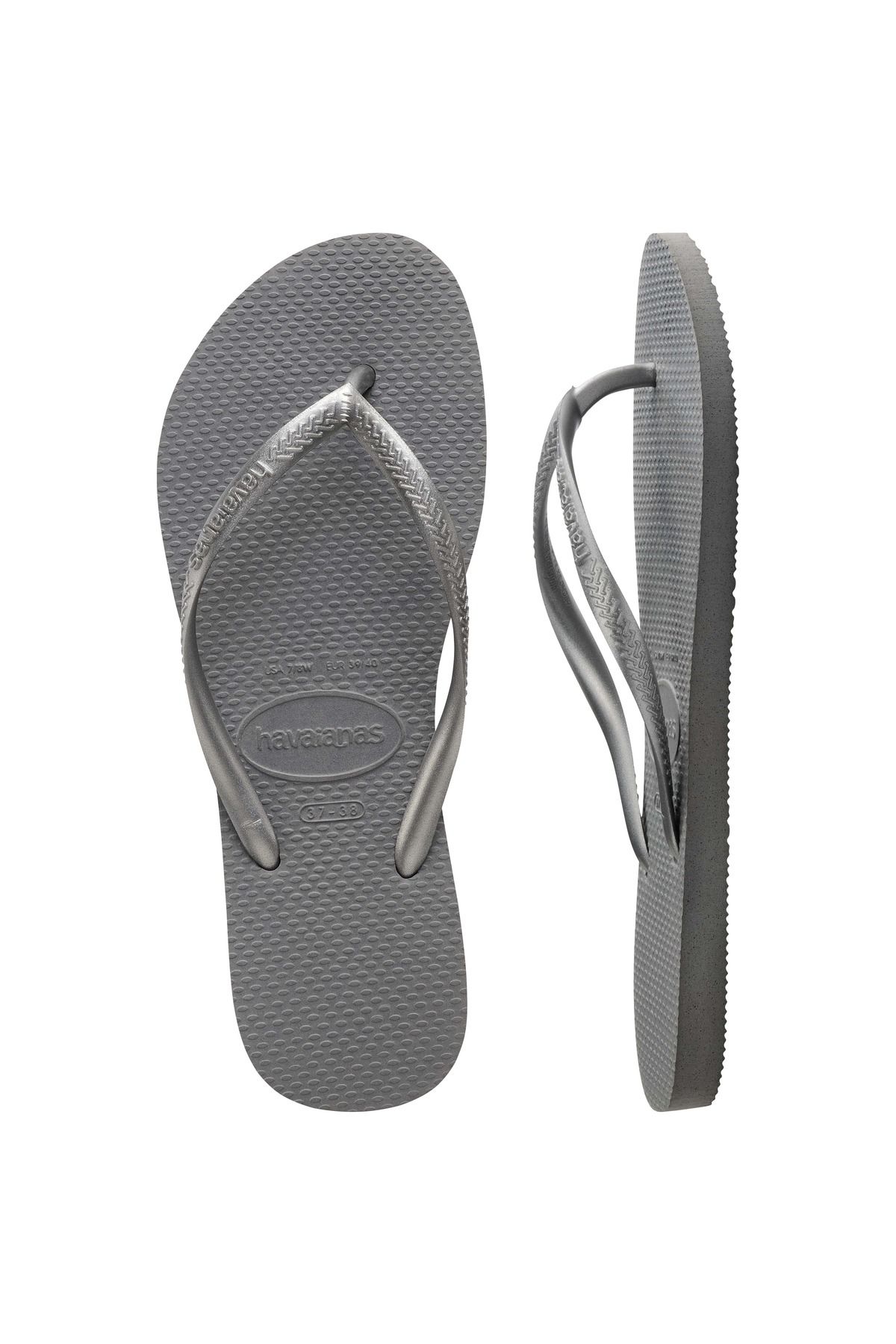 Havaianas-Slim Fc Women's Slippers 4000030-5178 Gray 5
