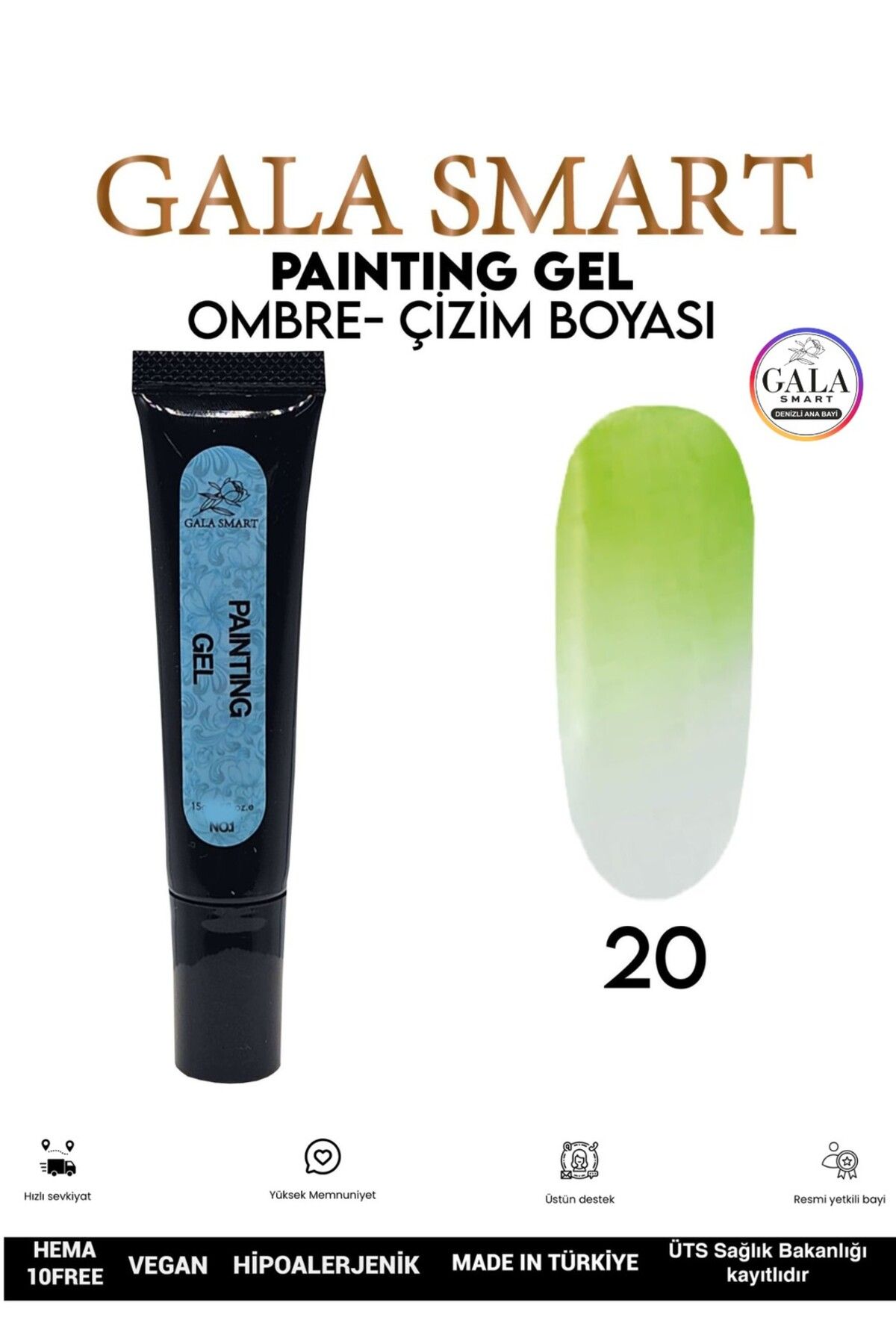 gala smart Painting Jel Ombre Jeli