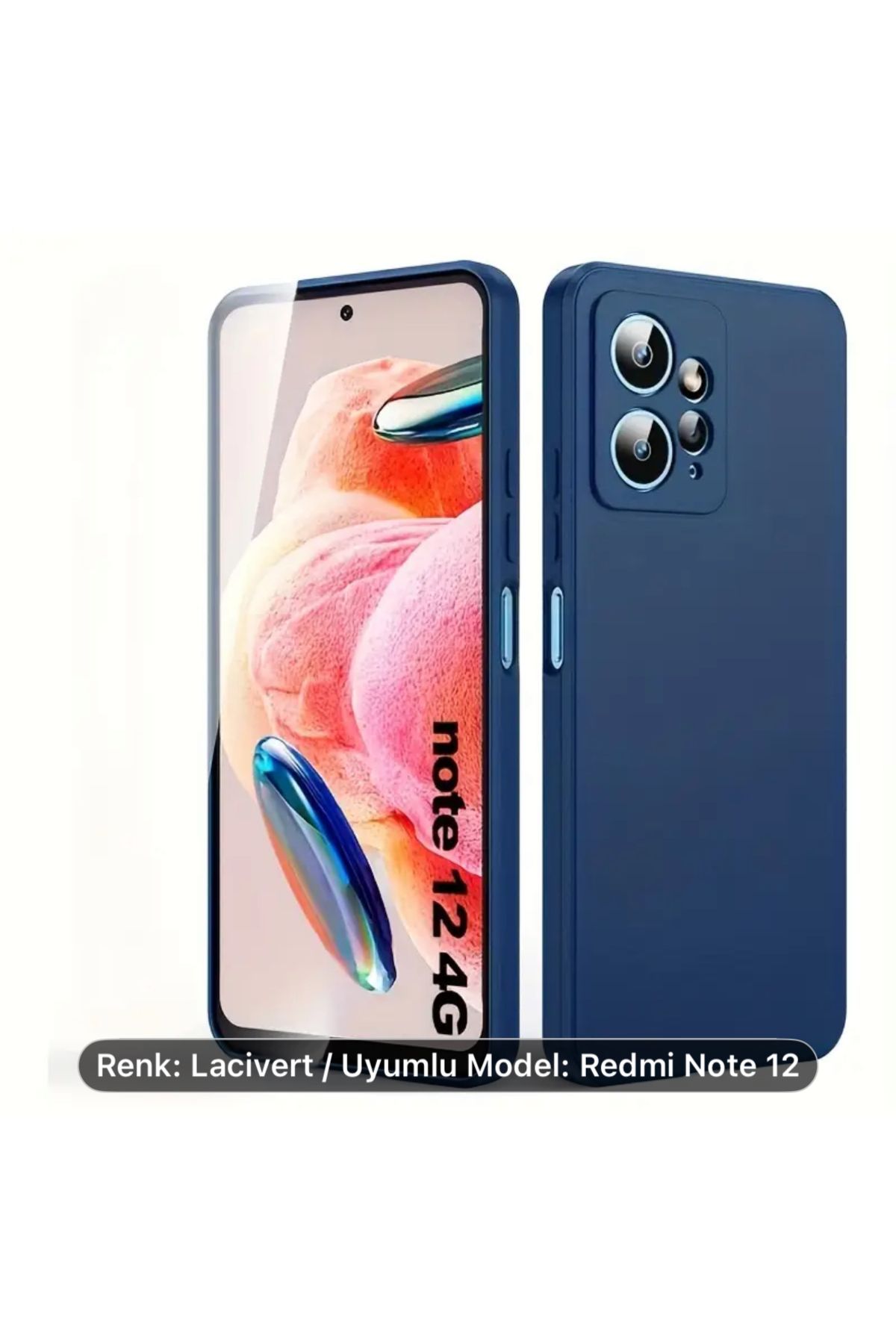 Store Xiaomi Redmi Note 12 Yumuşak Tutuş Sağlayan Kılıf