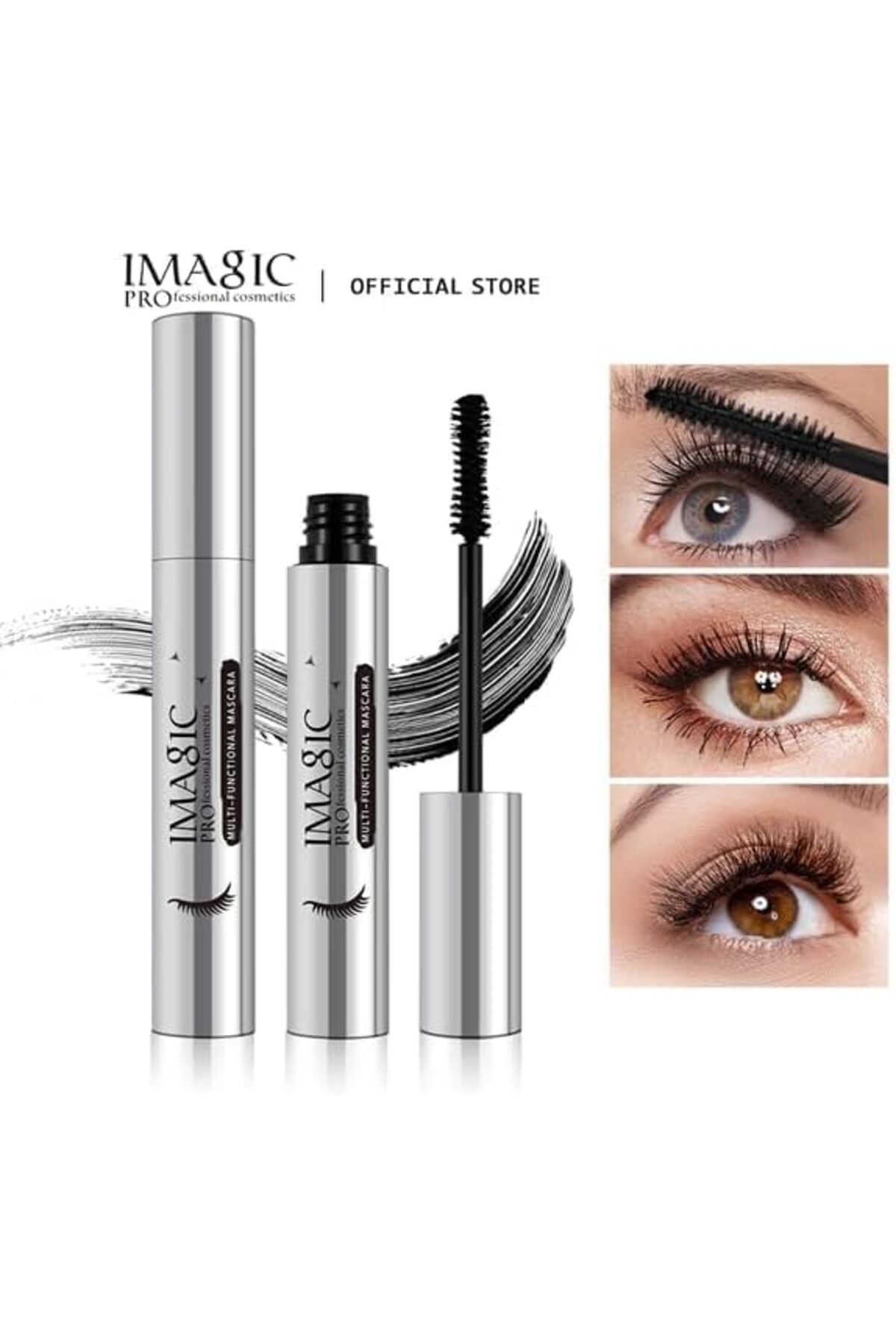 imagic-Professional Multi Functional Mascara (Black) 2